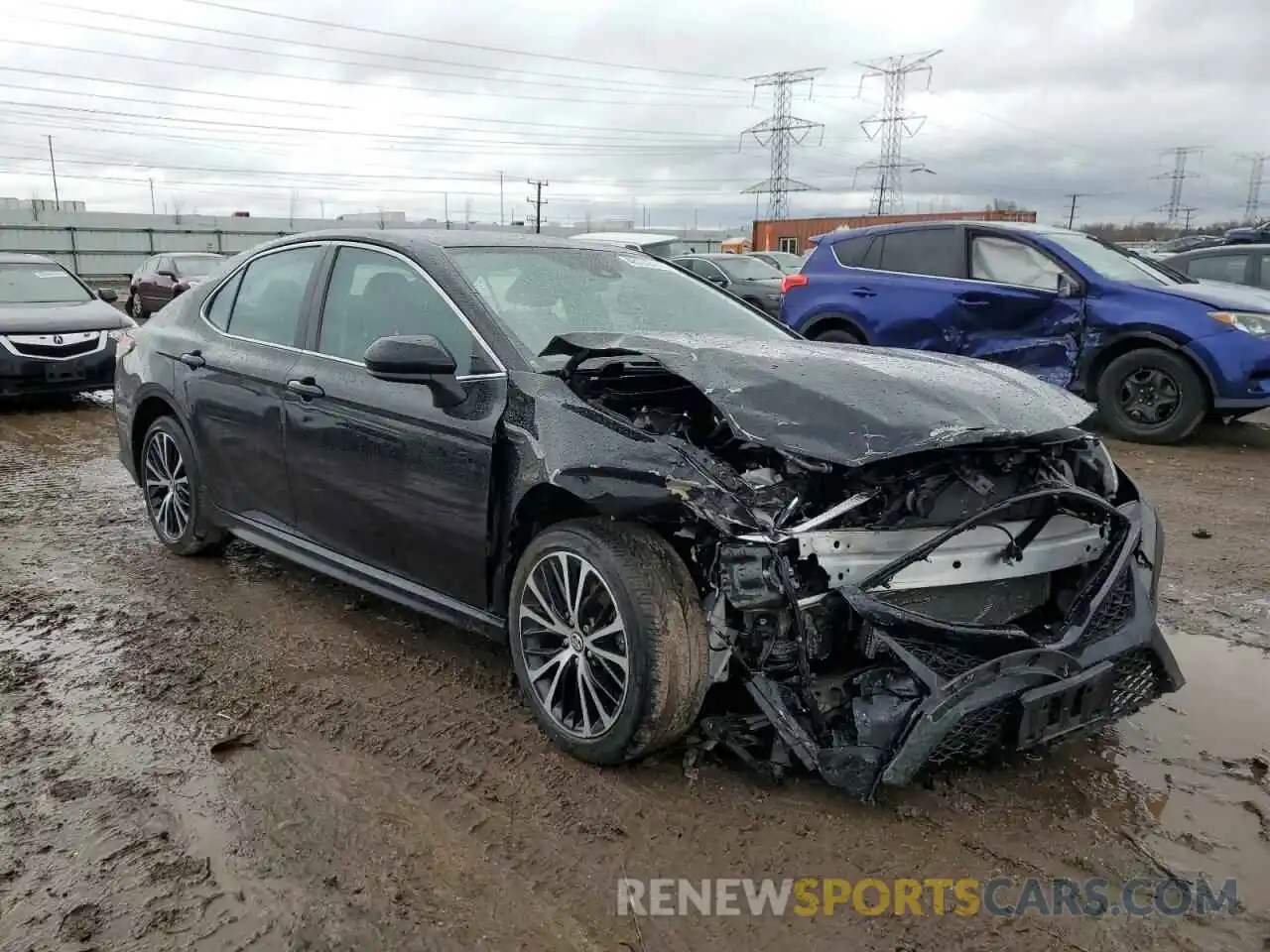 4 Photograph of a damaged car 4T1B11HK0KU279992 TOYOTA CAMRY 2019
