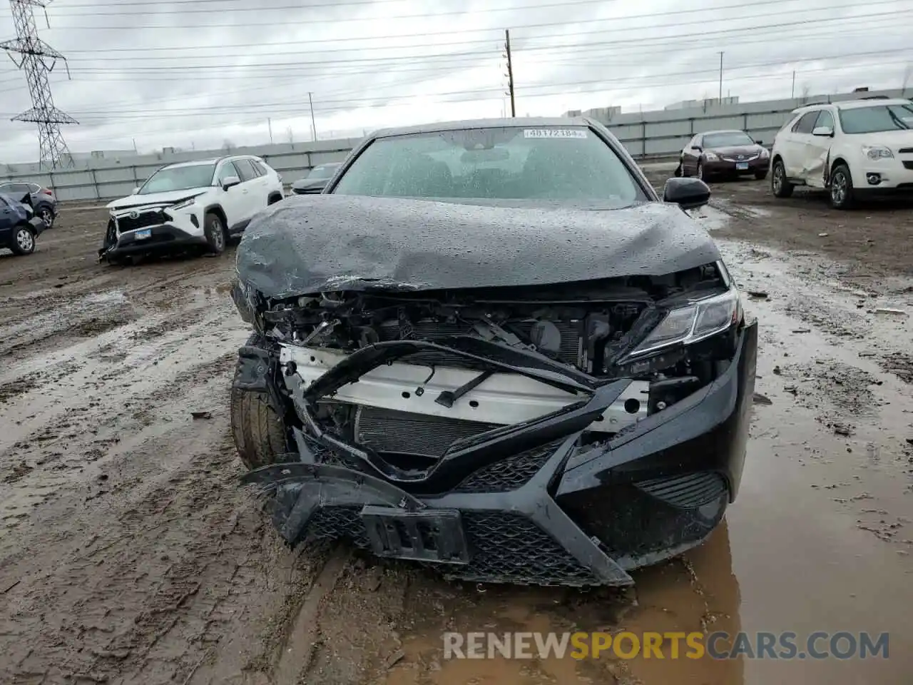 5 Photograph of a damaged car 4T1B11HK0KU279992 TOYOTA CAMRY 2019