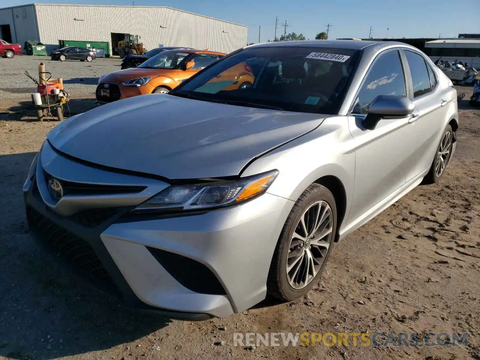 2 Photograph of a damaged car 4T1B11HK0KU280477 TOYOTA CAMRY 2019