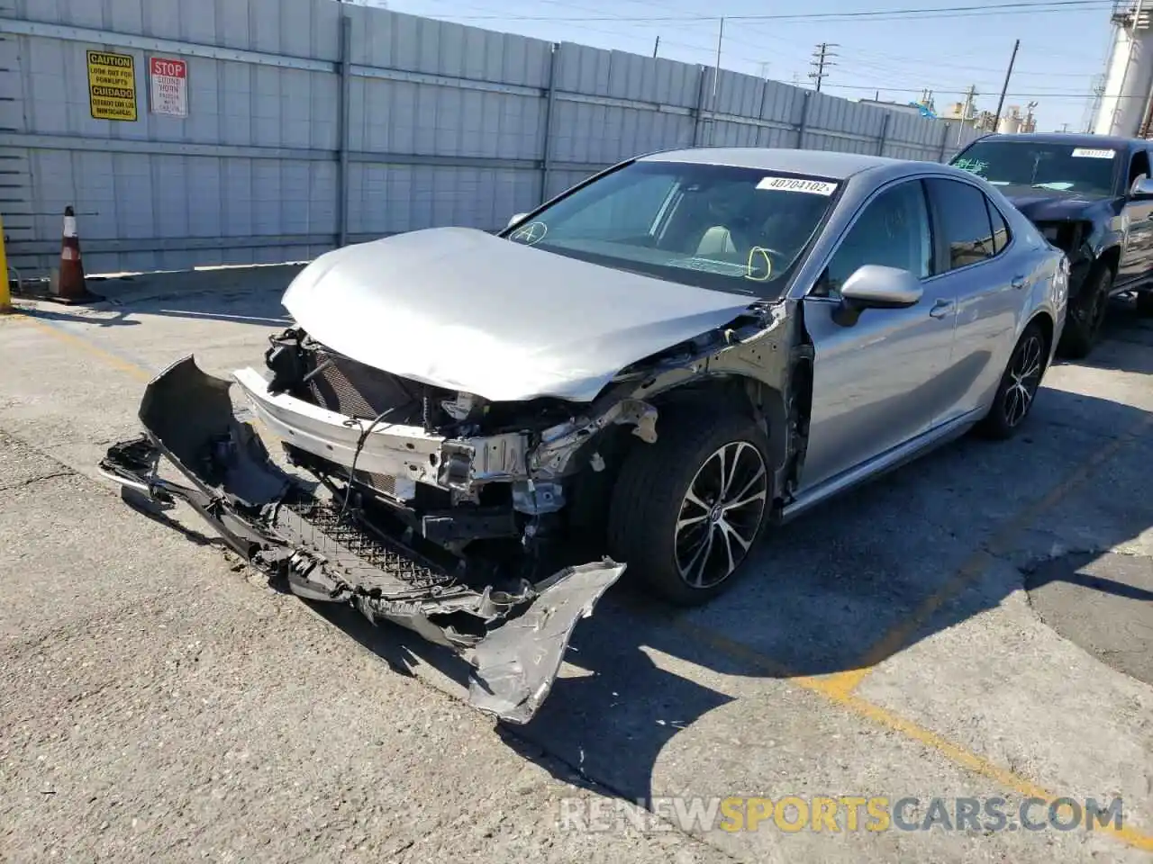 2 Photograph of a damaged car 4T1B11HK0KU280978 TOYOTA CAMRY 2019