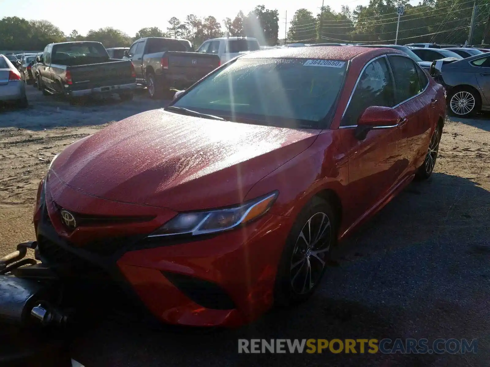 2 Photograph of a damaged car 4T1B11HK0KU281810 TOYOTA CAMRY 2019