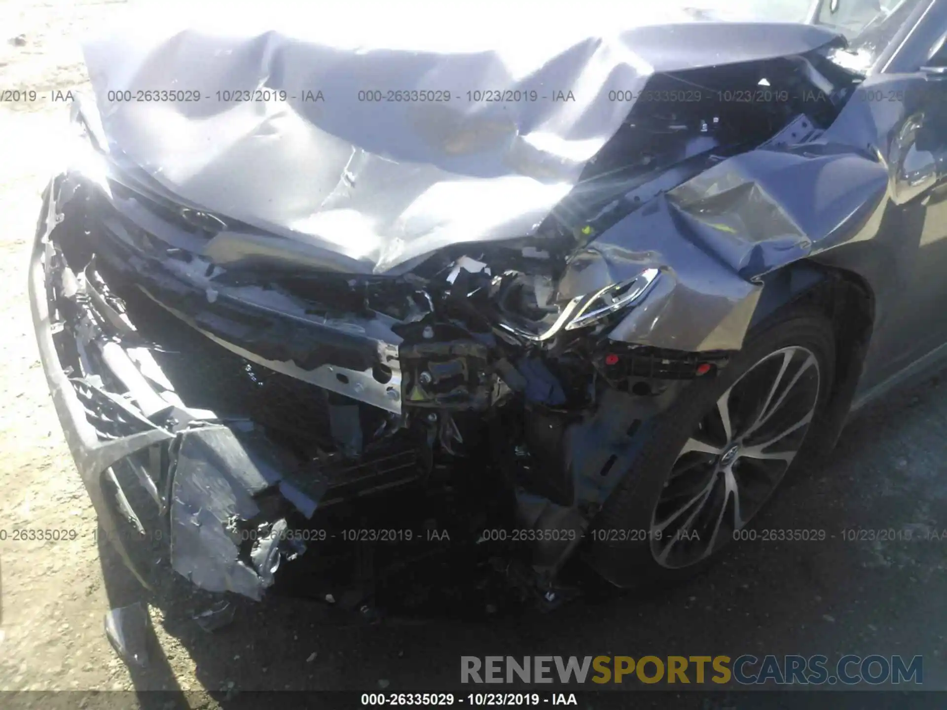 6 Photograph of a damaged car 4T1B11HK0KU283685 TOYOTA CAMRY 2019