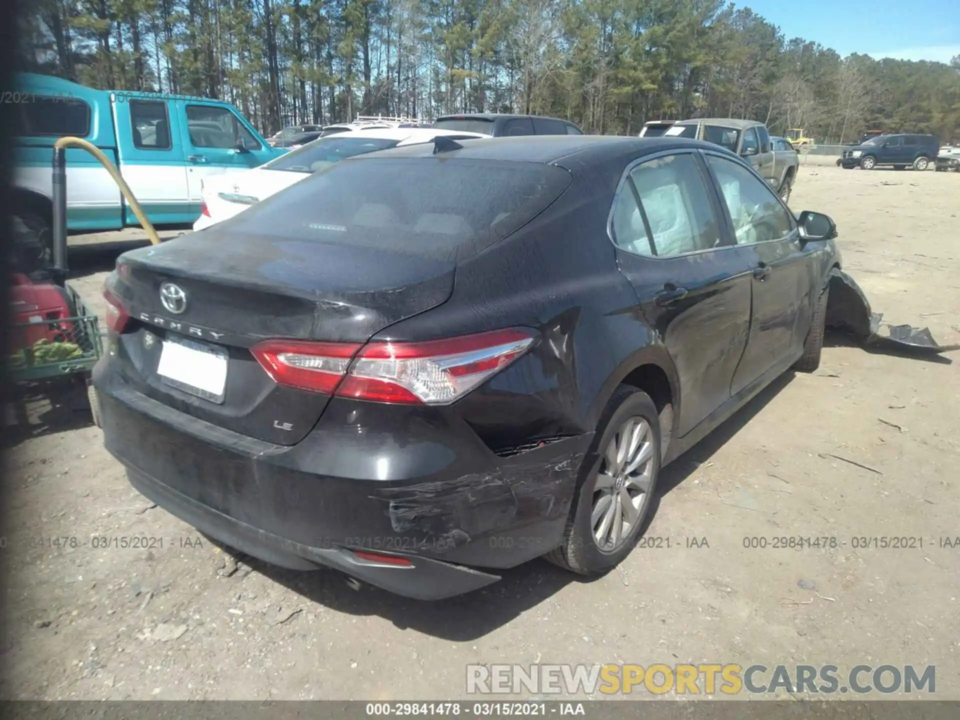 4 Photograph of a damaged car 4T1B11HK0KU284593 TOYOTA CAMRY 2019