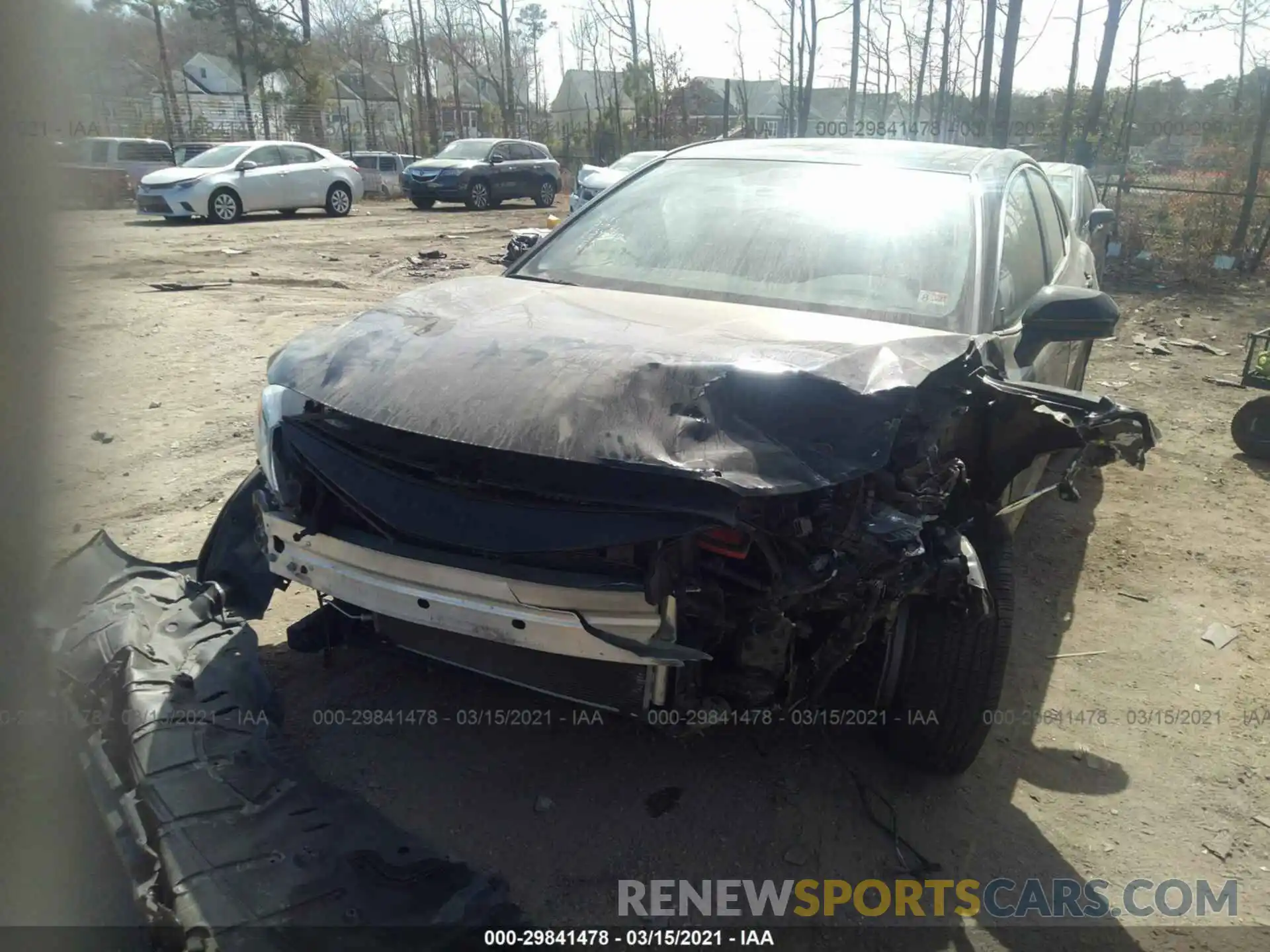 6 Photograph of a damaged car 4T1B11HK0KU284593 TOYOTA CAMRY 2019