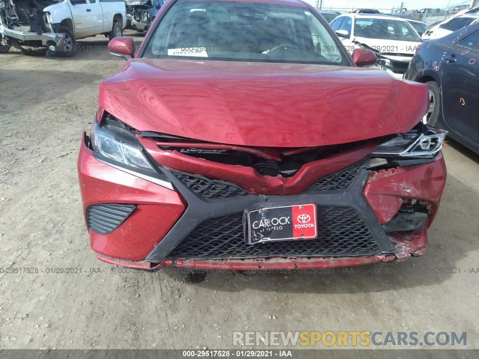 6 Photograph of a damaged car 4T1B11HK0KU289115 TOYOTA CAMRY 2019