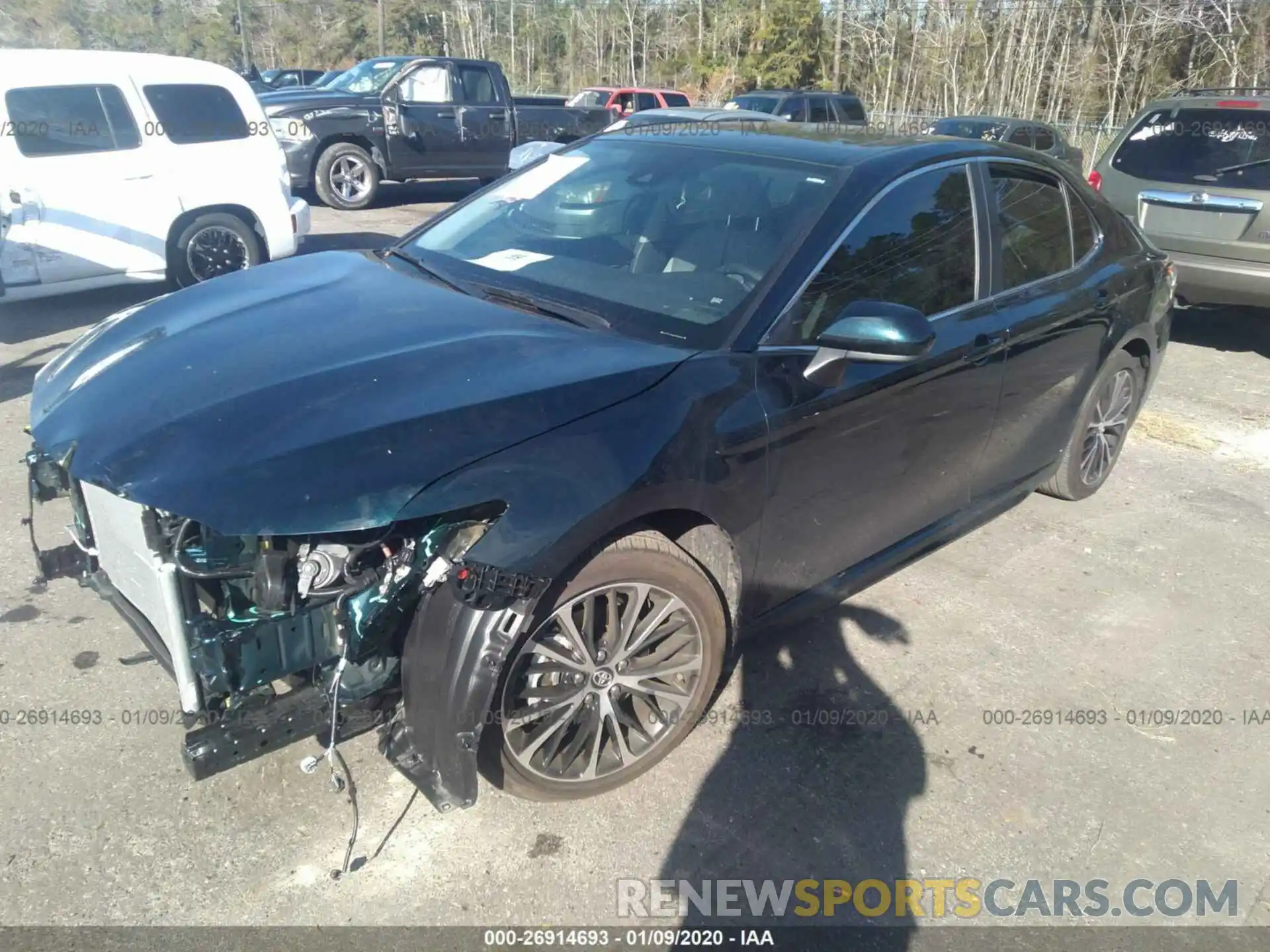 2 Photograph of a damaged car 4T1B11HK0KU289163 TOYOTA CAMRY 2019