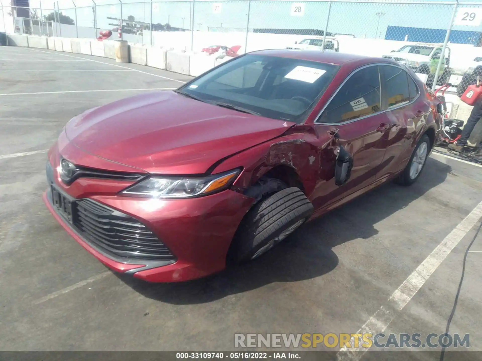 2 Photograph of a damaged car 4T1B11HK0KU290152 TOYOTA CAMRY 2019