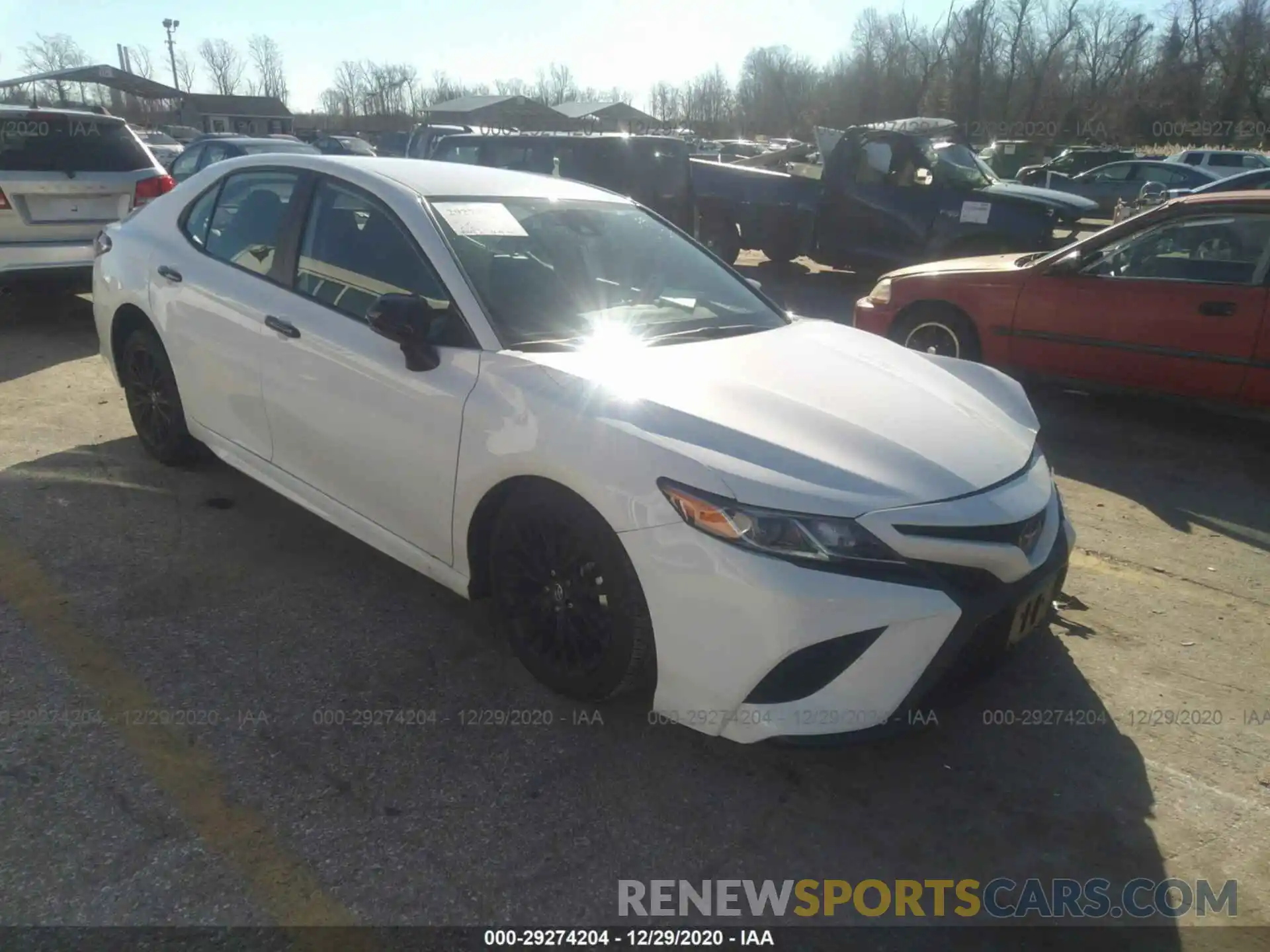 1 Photograph of a damaged car 4T1B11HK0KU290765 TOYOTA CAMRY 2019