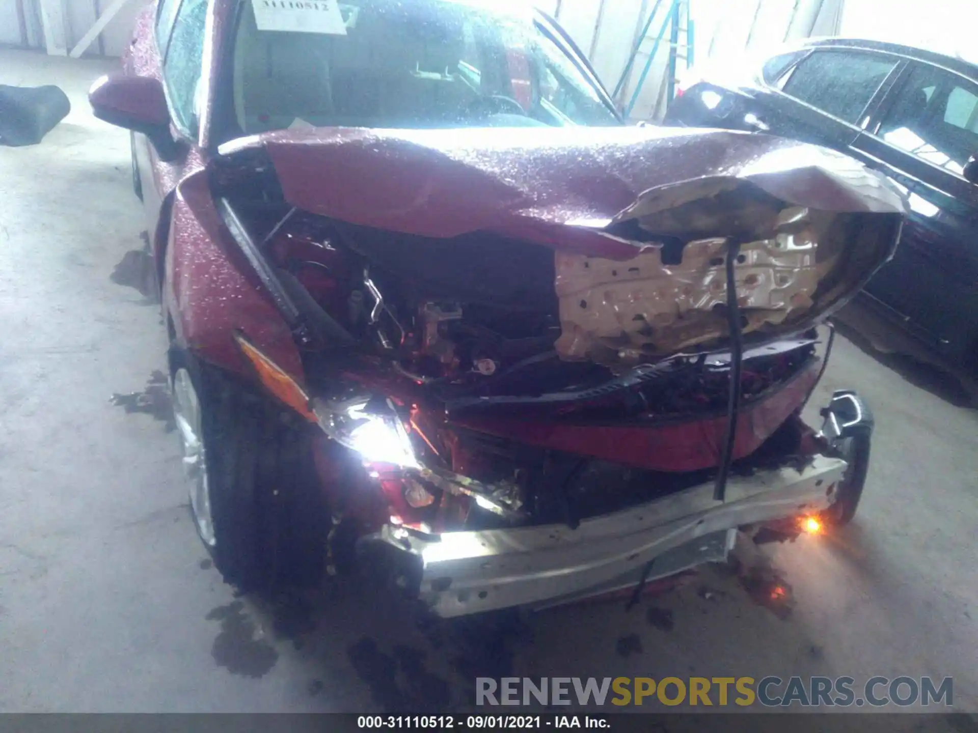 6 Photograph of a damaged car 4T1B11HK0KU291124 TOYOTA CAMRY 2019