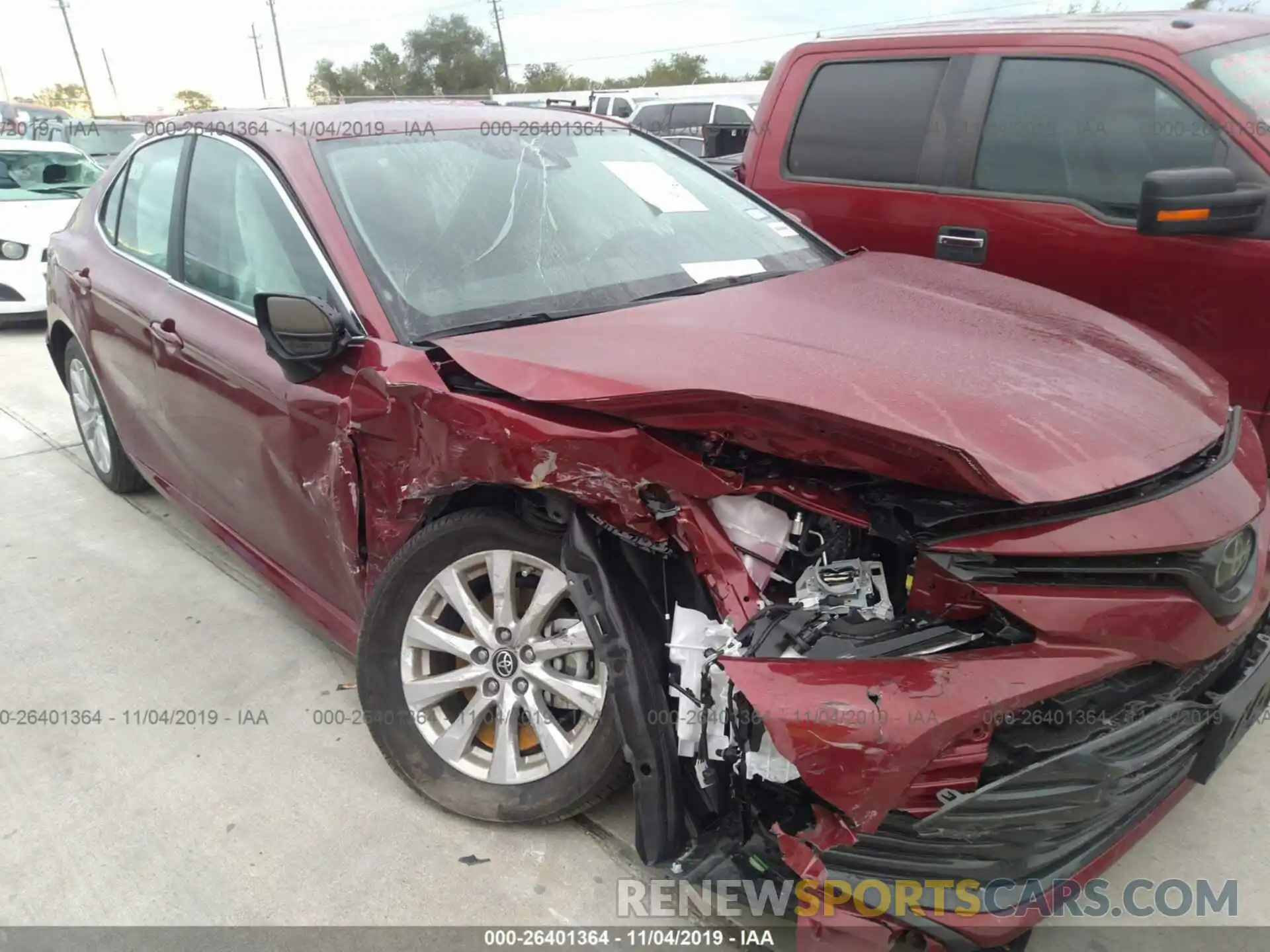 6 Photograph of a damaged car 4T1B11HK0KU291432 TOYOTA CAMRY 2019