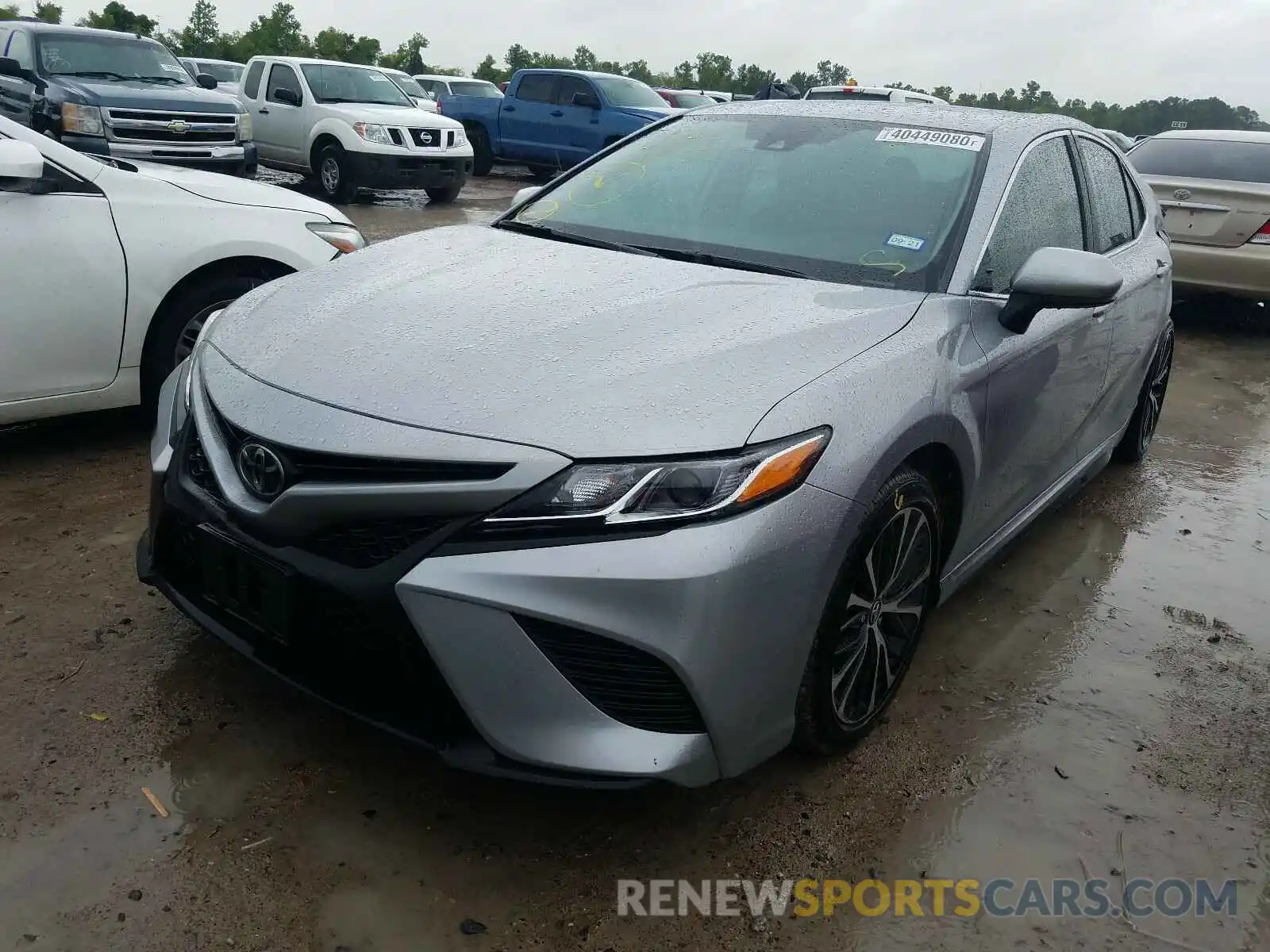 2 Photograph of a damaged car 4T1B11HK0KU292788 TOYOTA CAMRY 2019