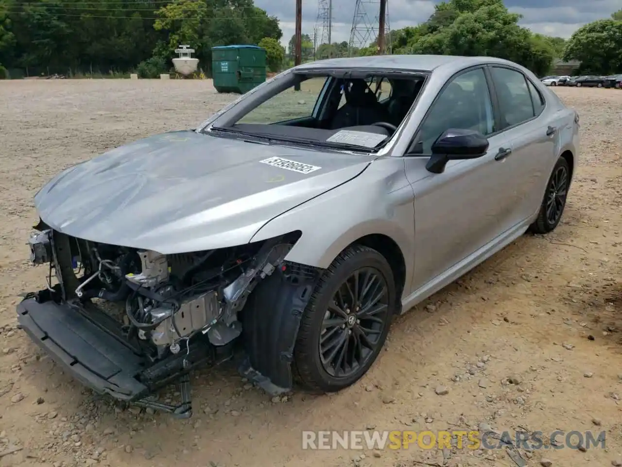 2 Photograph of a damaged car 4T1B11HK0KU293424 TOYOTA CAMRY 2019