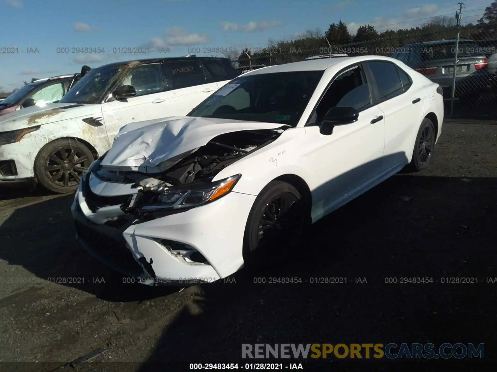 2 Photograph of a damaged car 4T1B11HK0KU294556 TOYOTA CAMRY 2019