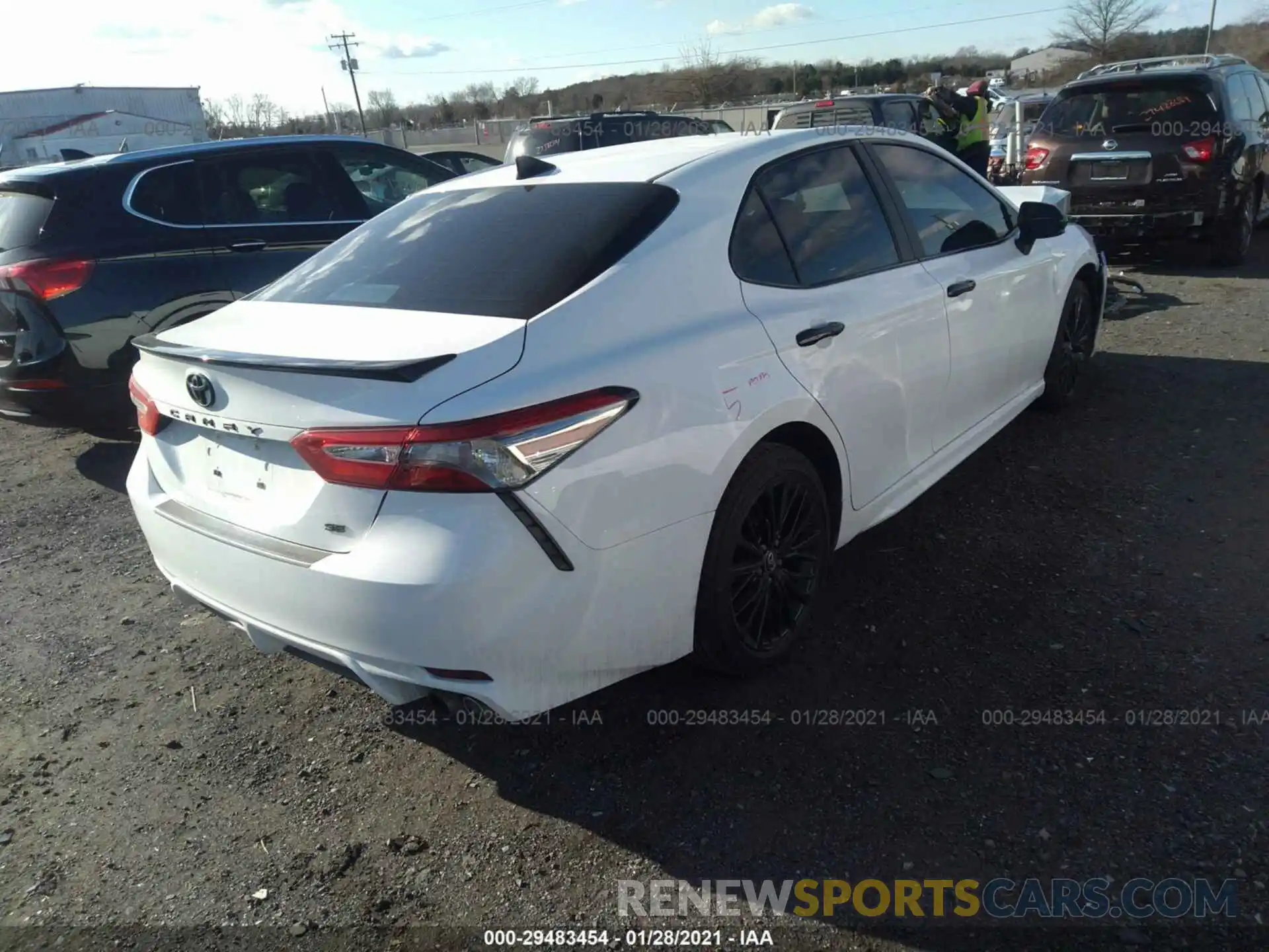 4 Photograph of a damaged car 4T1B11HK0KU294556 TOYOTA CAMRY 2019