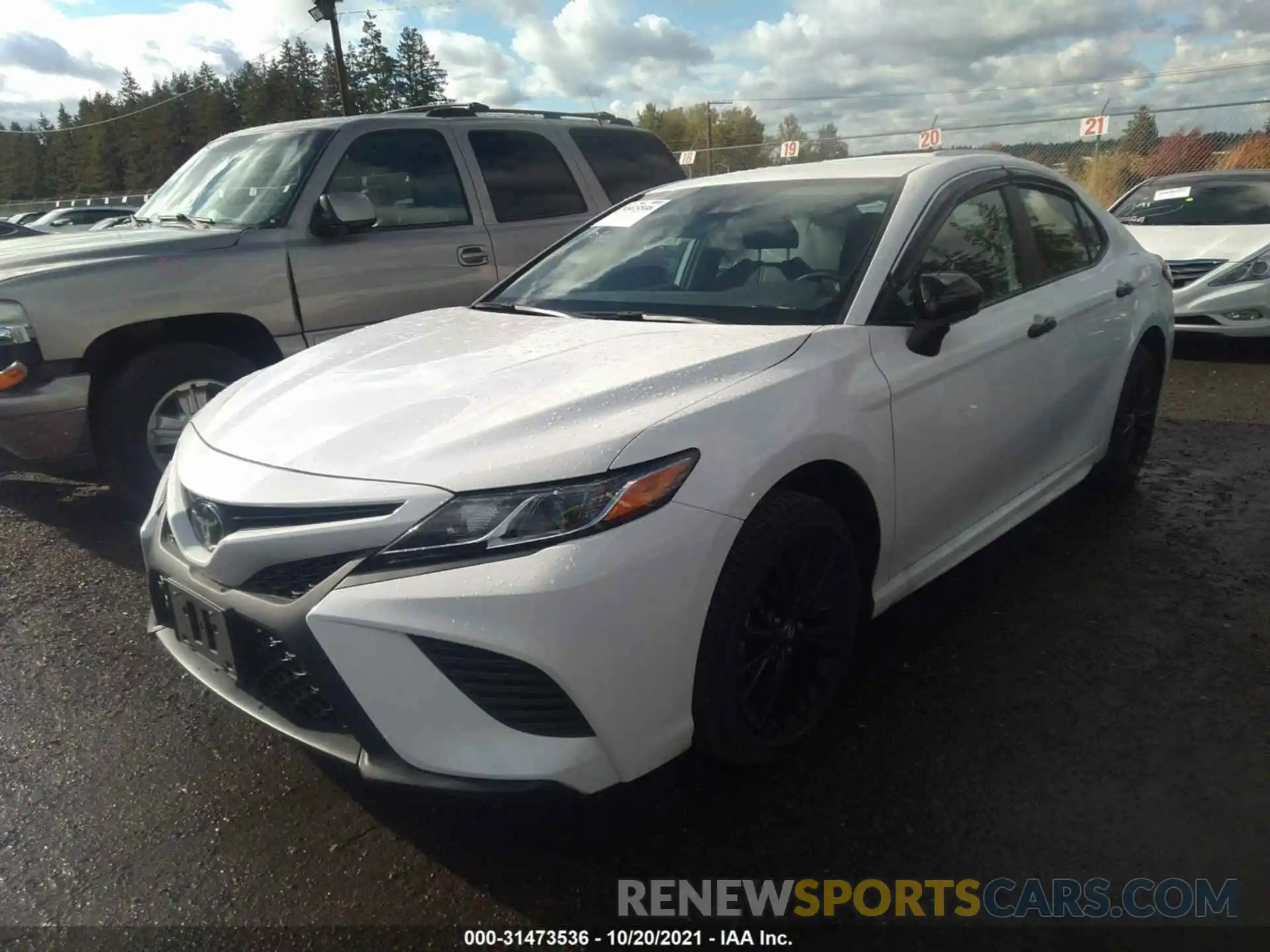 2 Photograph of a damaged car 4T1B11HK0KU295013 TOYOTA CAMRY 2019