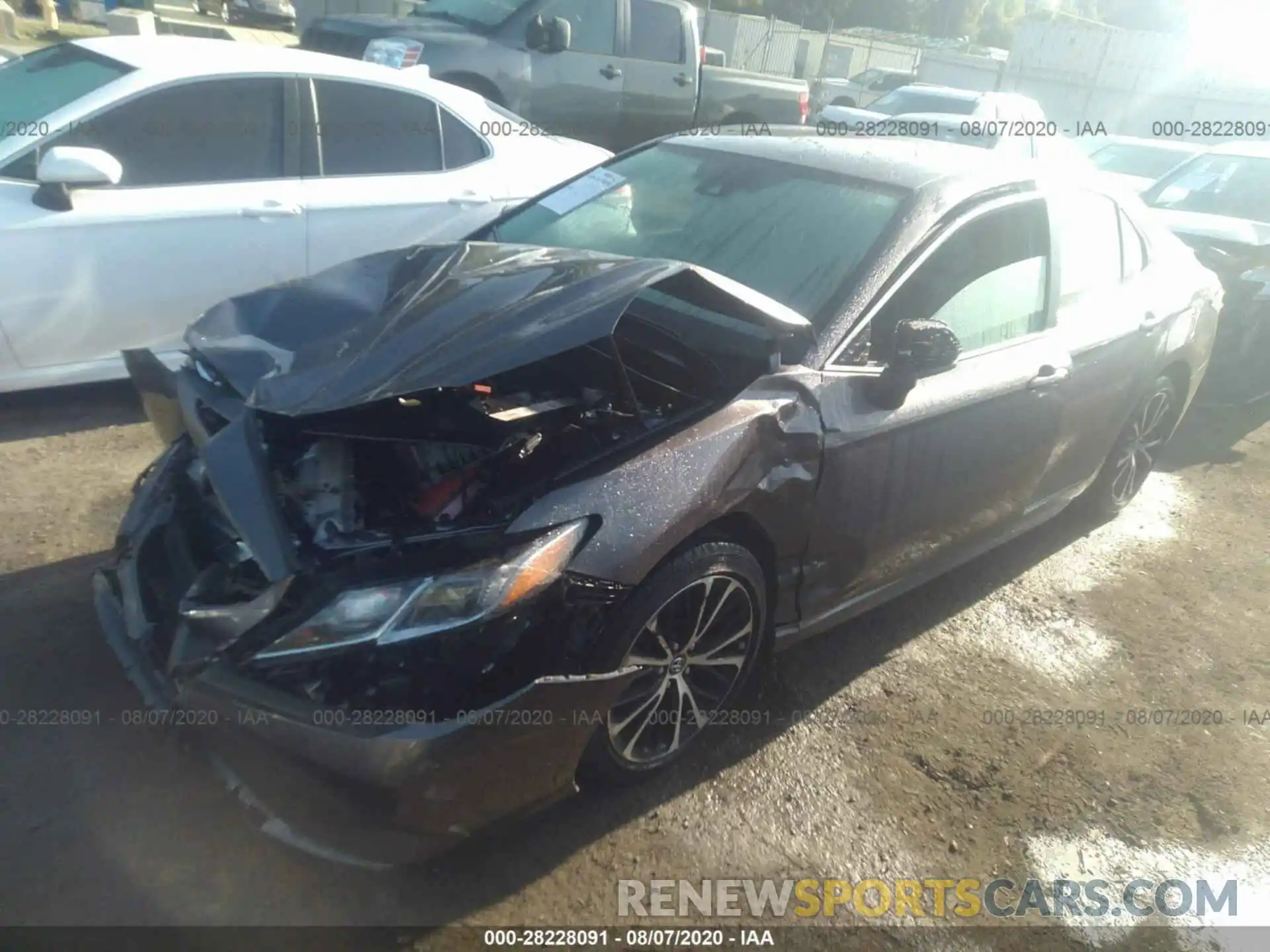 2 Photograph of a damaged car 4T1B11HK0KU297053 TOYOTA CAMRY 2019