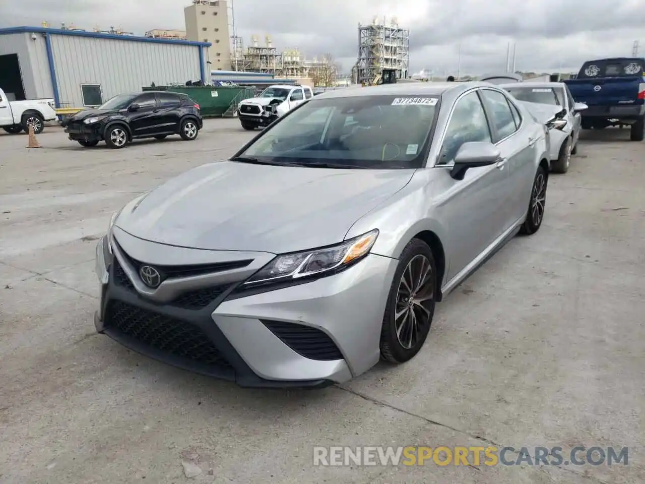 2 Photograph of a damaged car 4T1B11HK0KU297148 TOYOTA CAMRY 2019