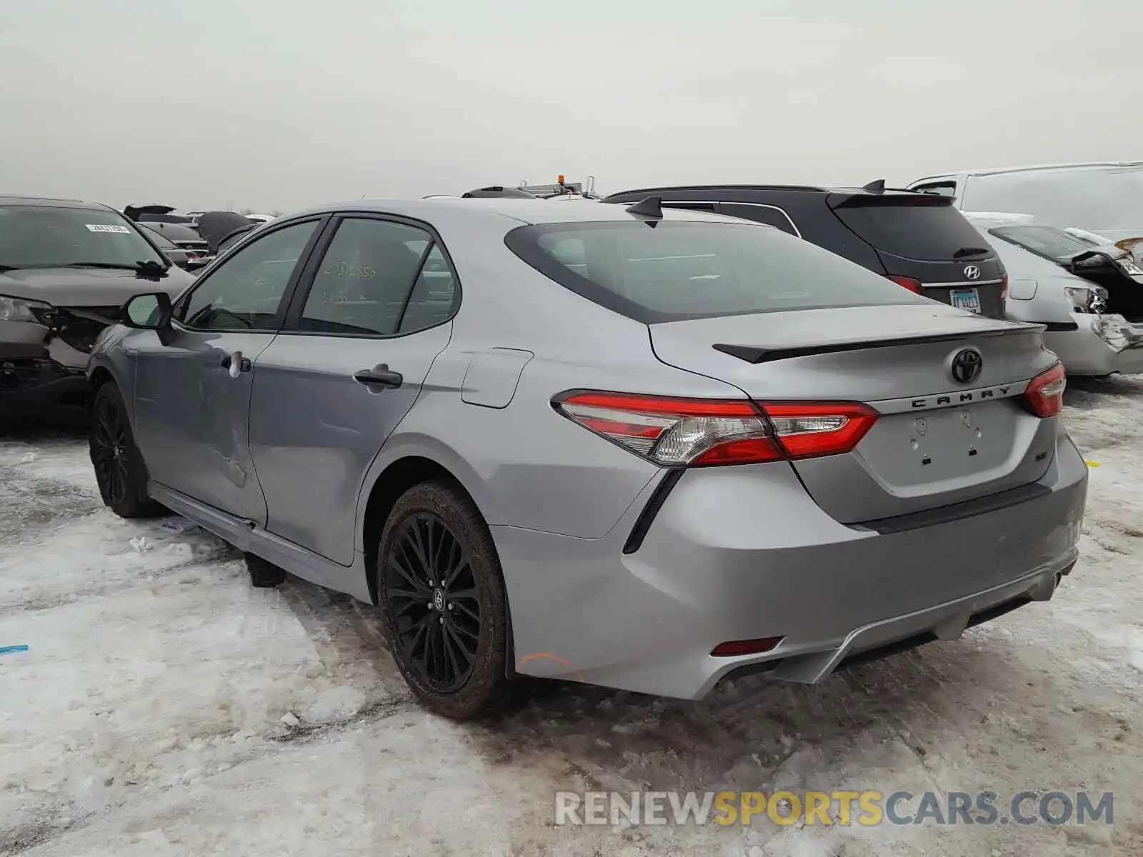 3 Photograph of a damaged car 4T1B11HK0KU297232 TOYOTA CAMRY 2019