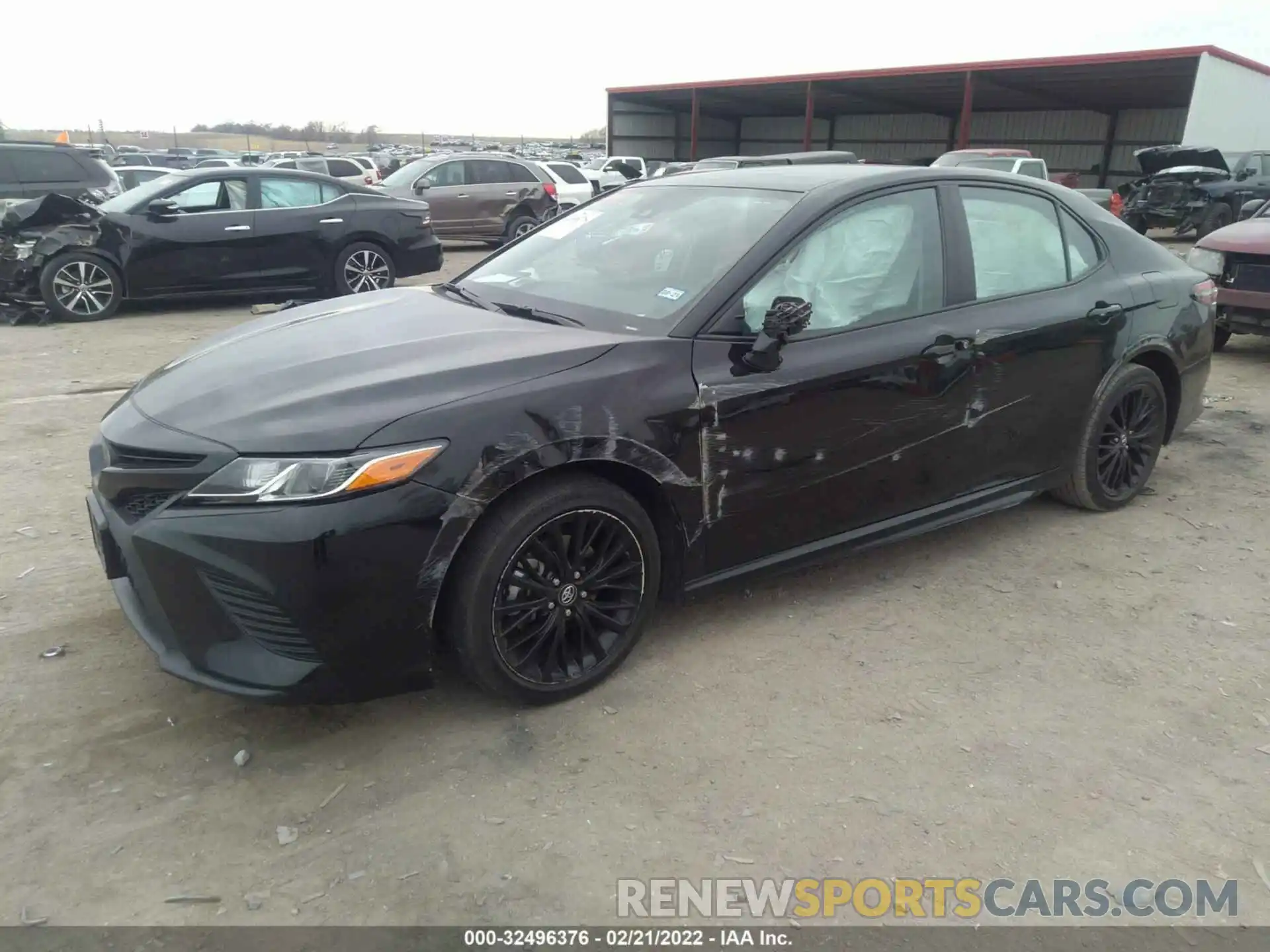 2 Photograph of a damaged car 4T1B11HK0KU297568 TOYOTA CAMRY 2019