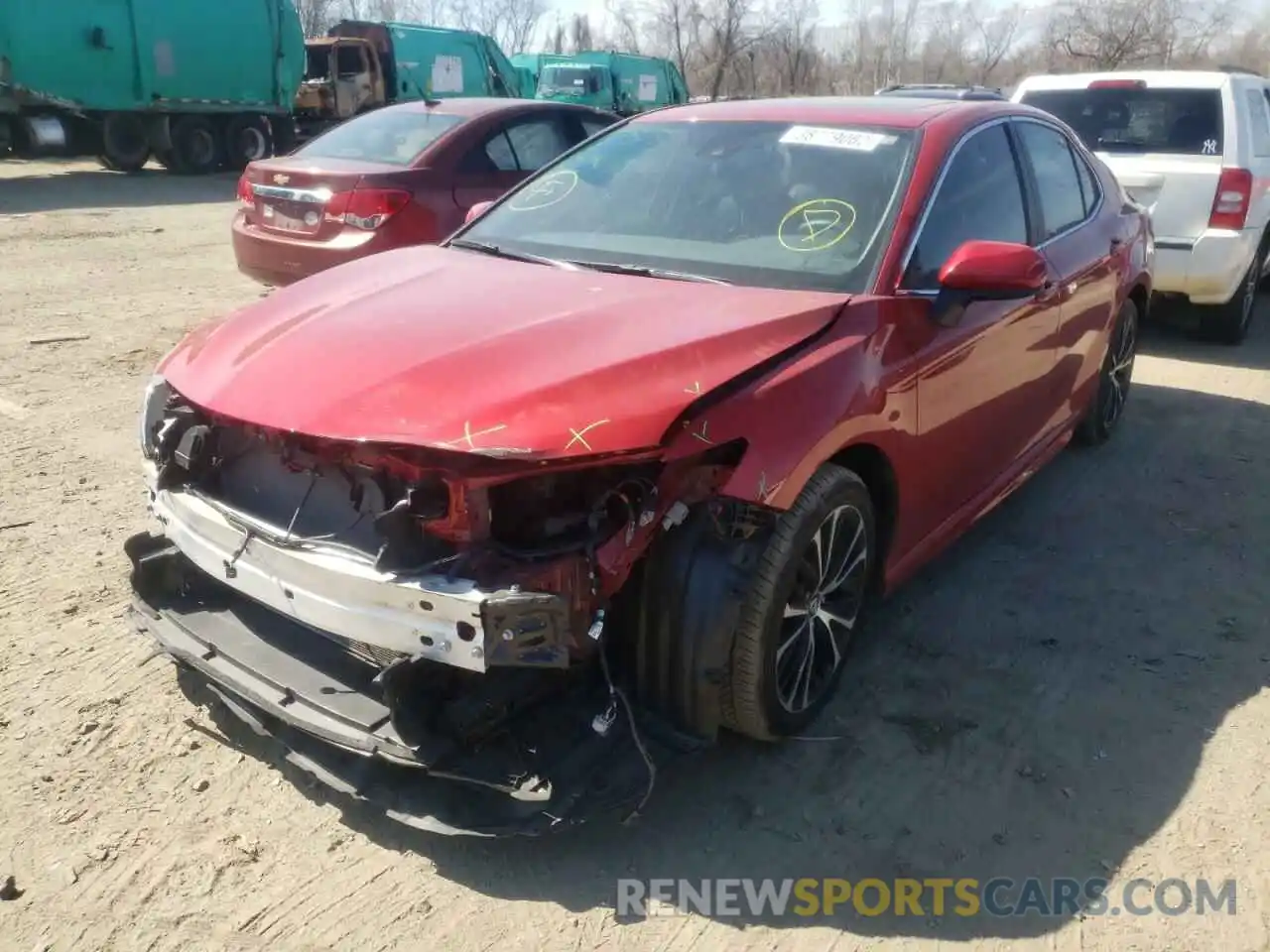 2 Фотография поврежденного автомобиля 4T1B11HK0KU297652 TOYOTA CAMRY 2019