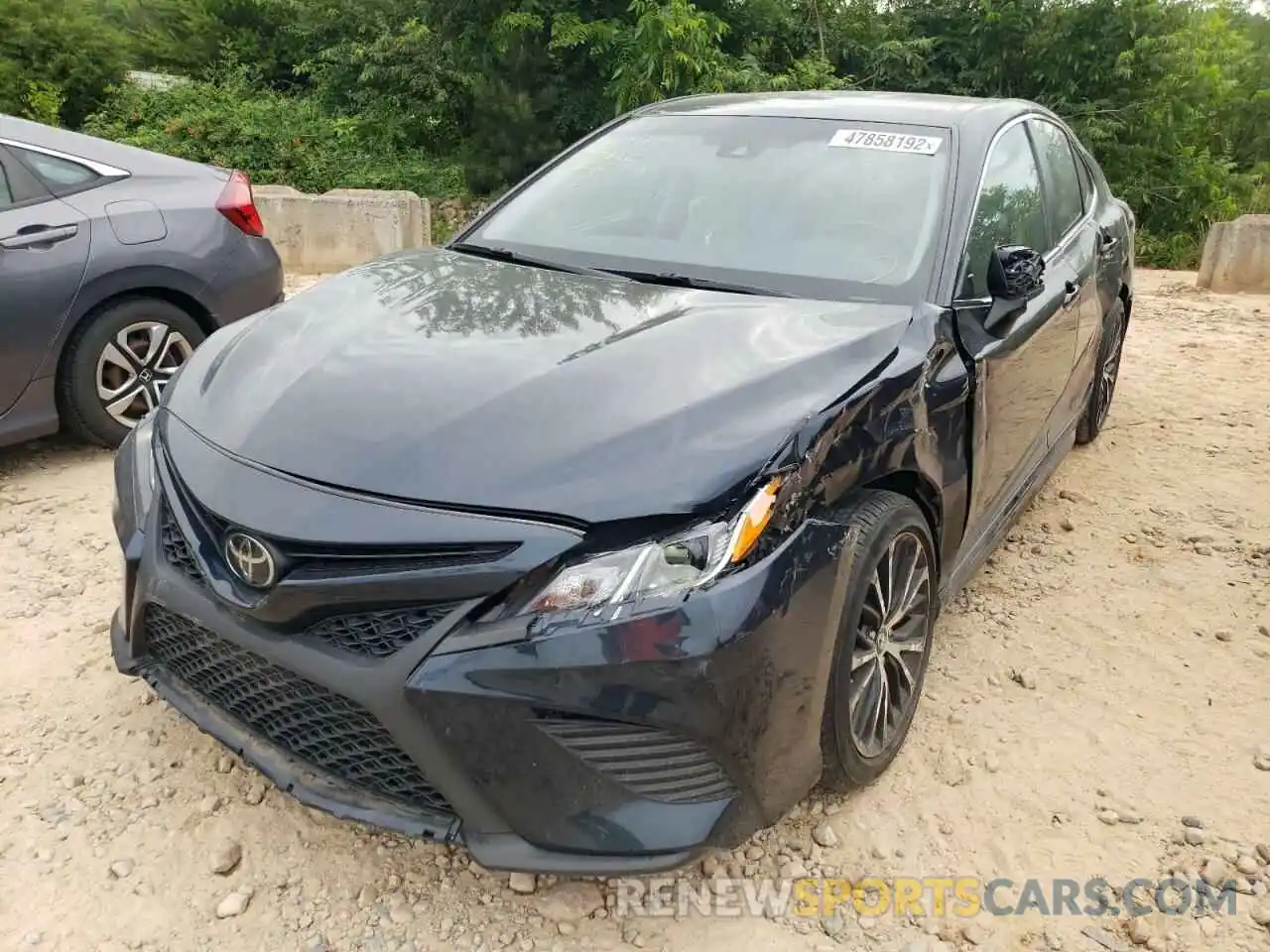 2 Photograph of a damaged car 4T1B11HK0KU297666 TOYOTA CAMRY 2019