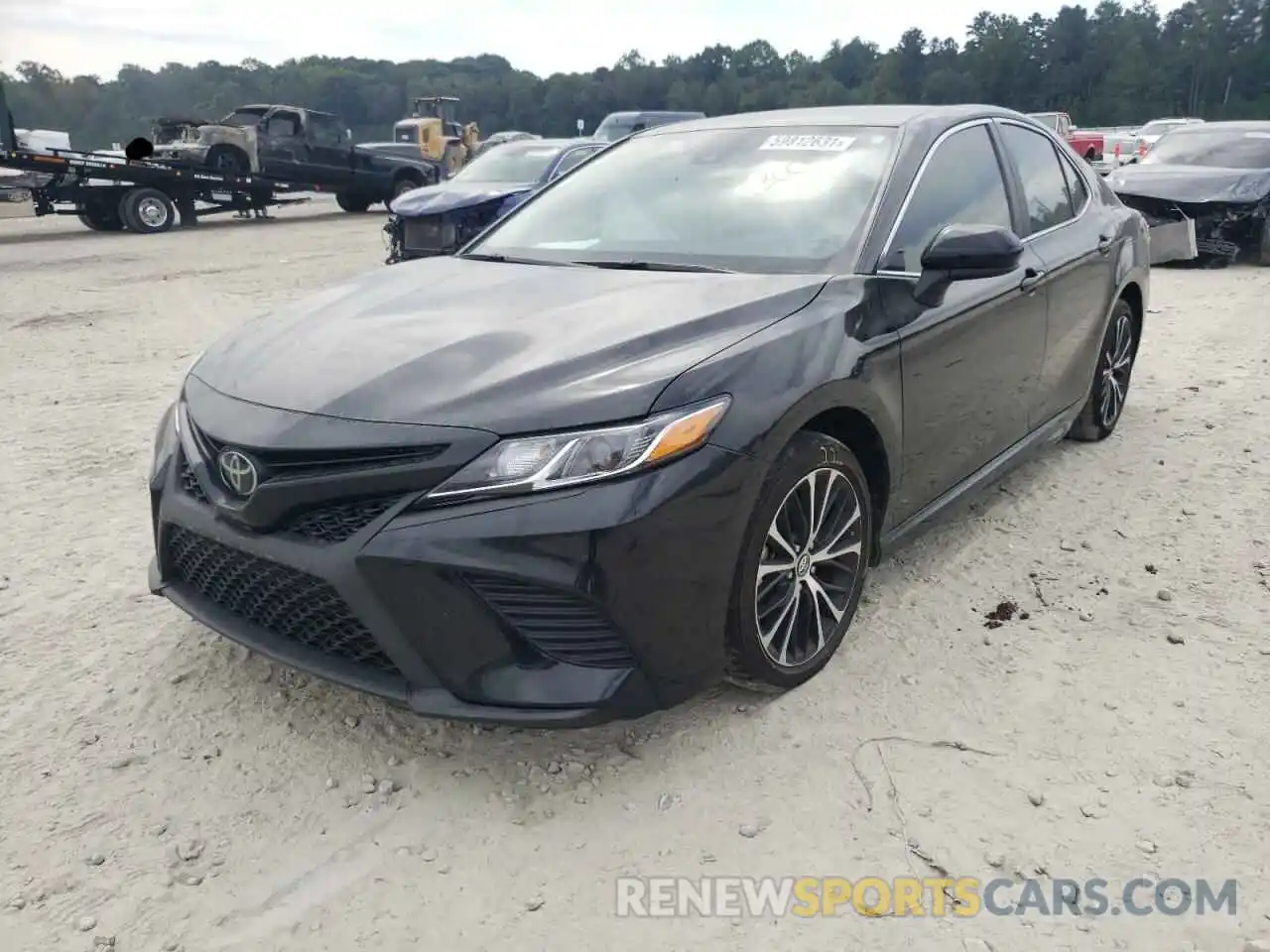 2 Photograph of a damaged car 4T1B11HK0KU298574 TOYOTA CAMRY 2019