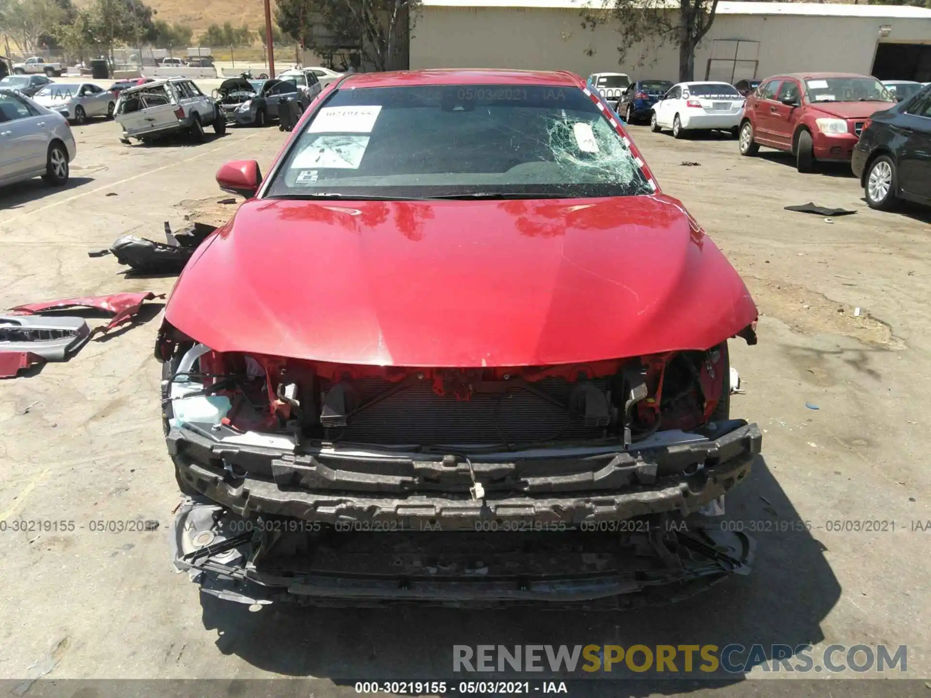 6 Photograph of a damaged car 4T1B11HK0KU298655 TOYOTA CAMRY 2019