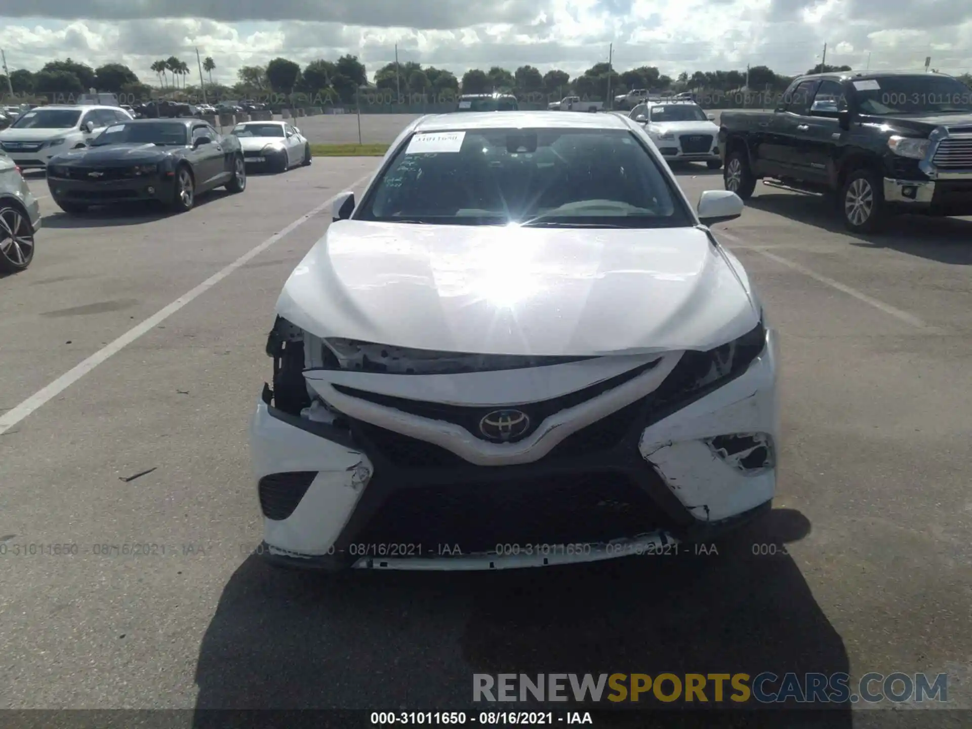 6 Photograph of a damaged car 4T1B11HK0KU298784 TOYOTA CAMRY 2019