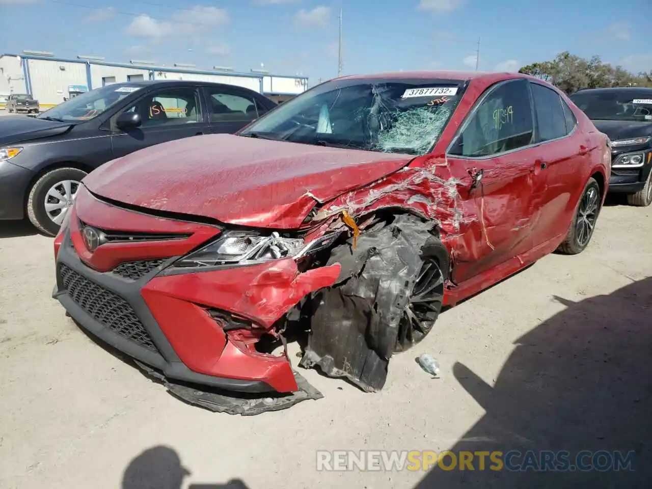 2 Photograph of a damaged car 4T1B11HK0KU299871 TOYOTA CAMRY 2019