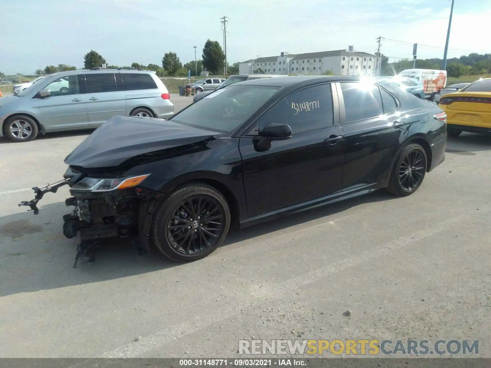 2 Photograph of a damaged car 4T1B11HK0KU300422 TOYOTA CAMRY 2019