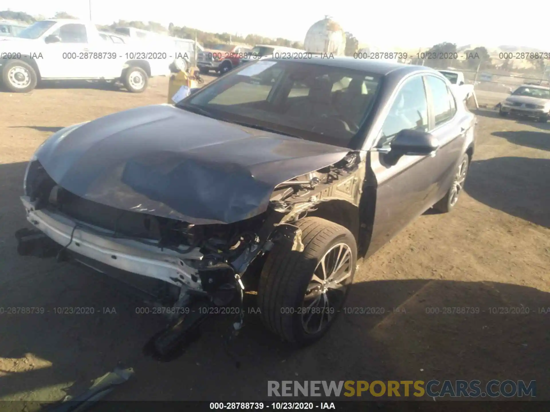 2 Photograph of a damaged car 4T1B11HK0KU681494 TOYOTA CAMRY 2019