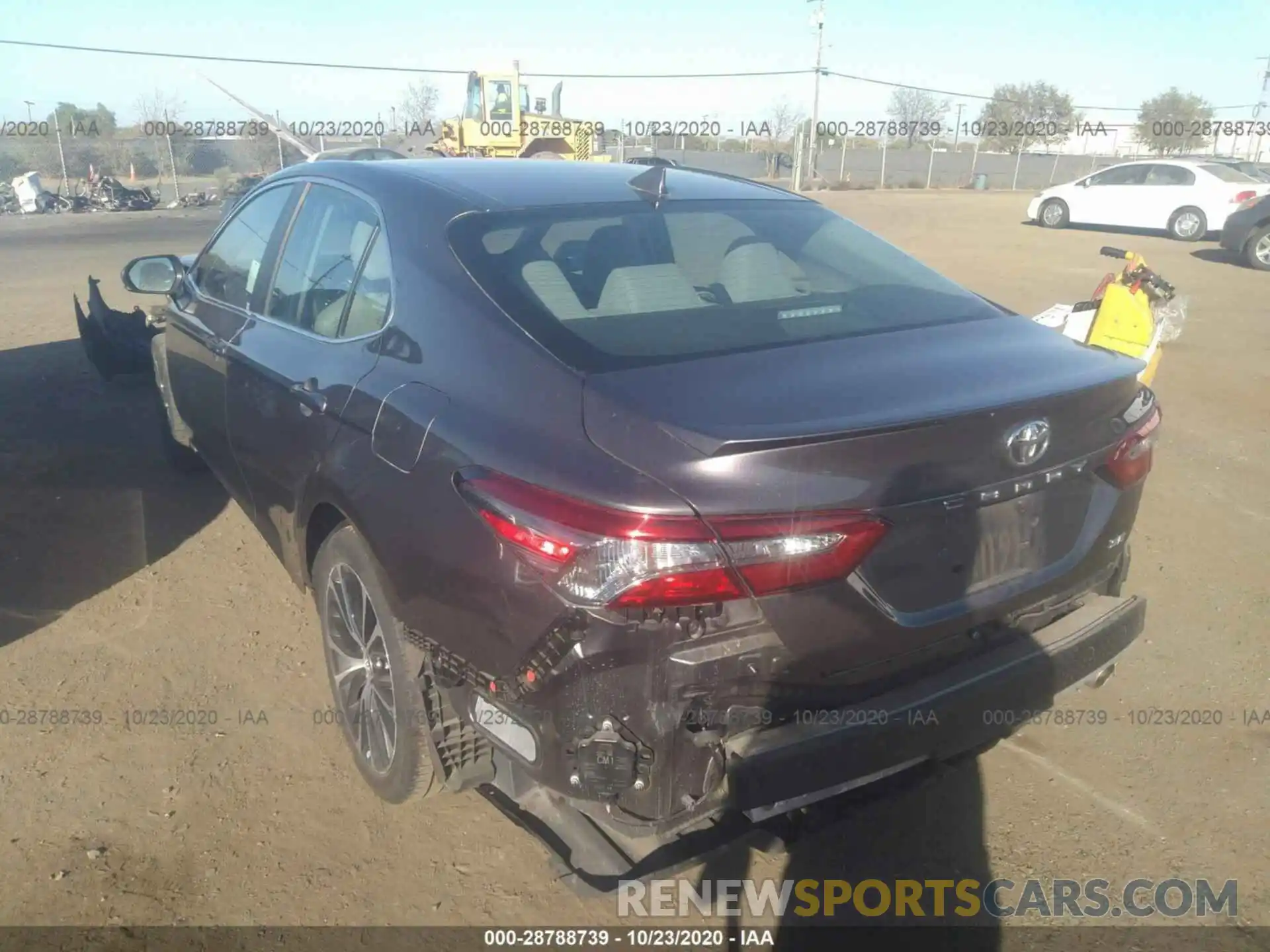 3 Photograph of a damaged car 4T1B11HK0KU681494 TOYOTA CAMRY 2019