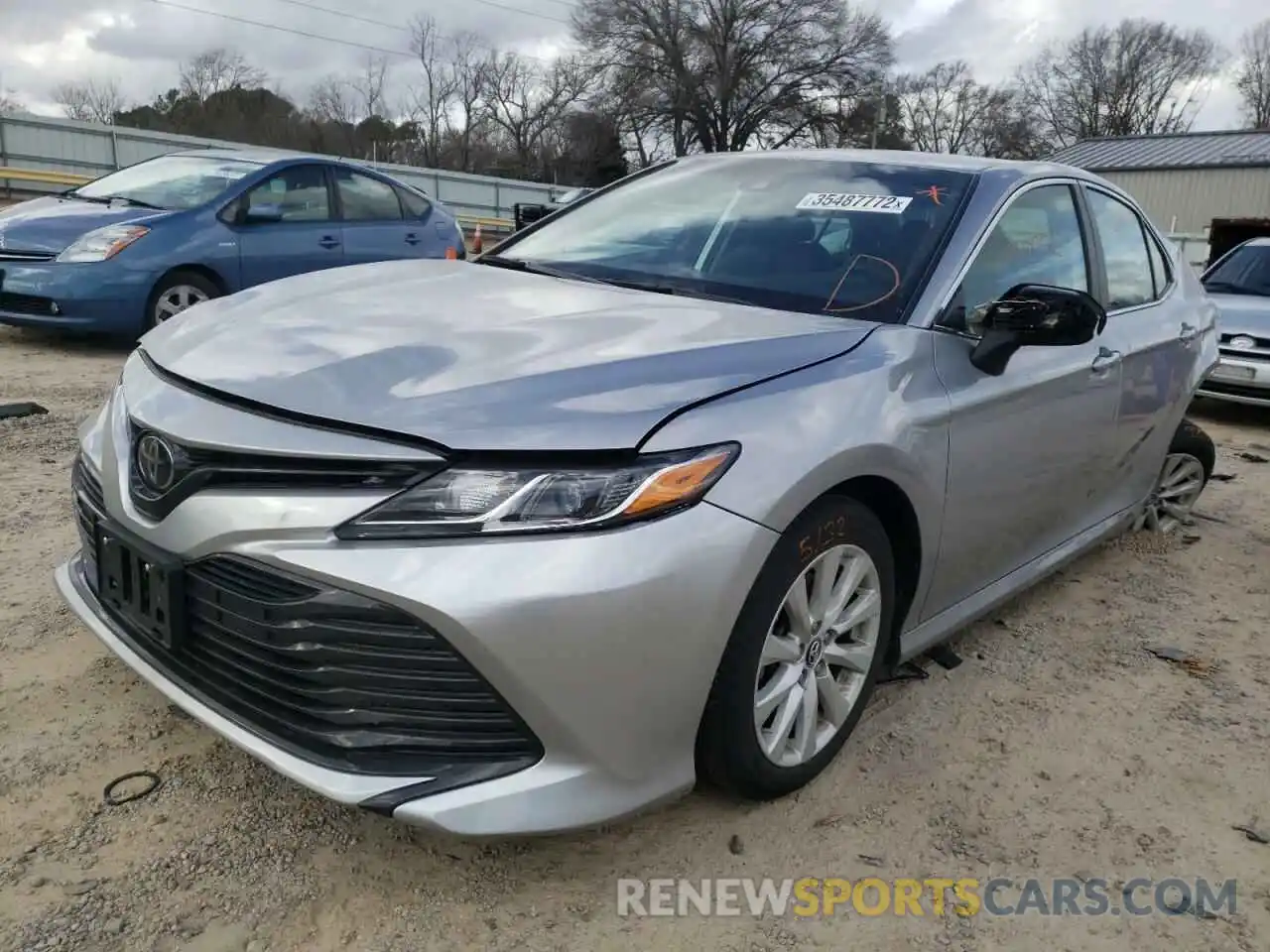 2 Photograph of a damaged car 4T1B11HK0KU682189 TOYOTA CAMRY 2019