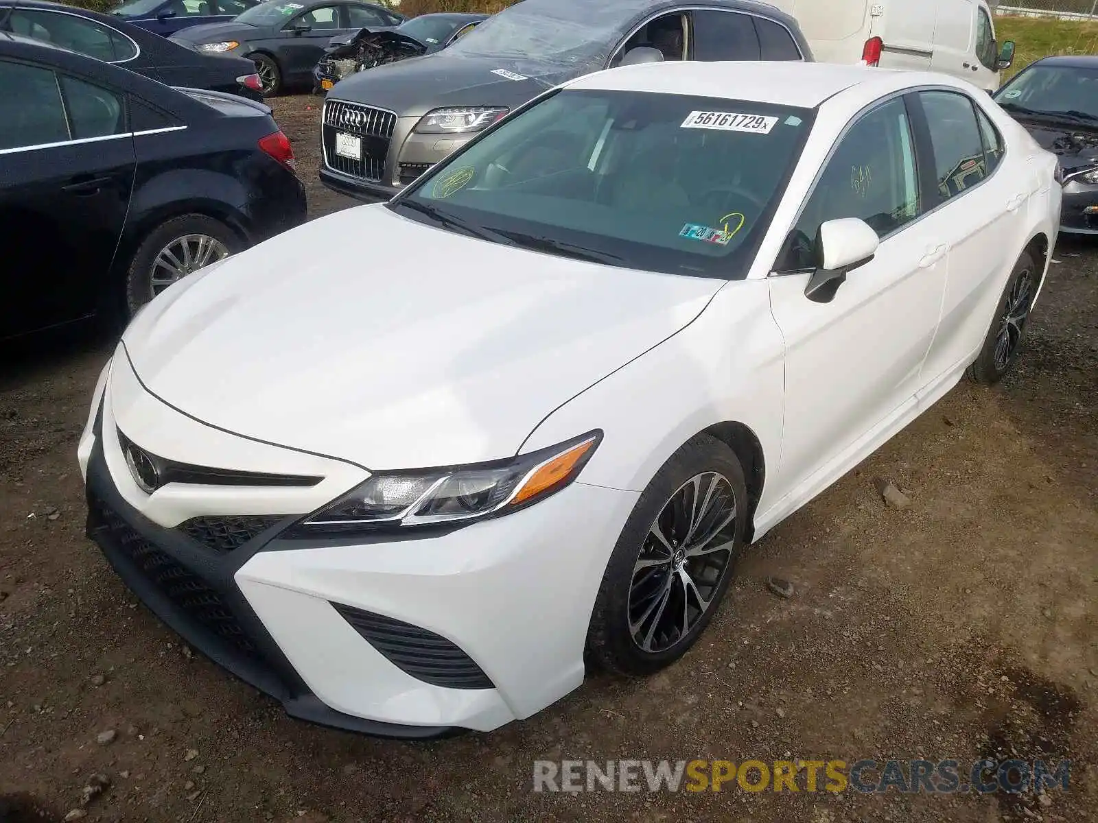 2 Photograph of a damaged car 4T1B11HK0KU683889 TOYOTA CAMRY 2019