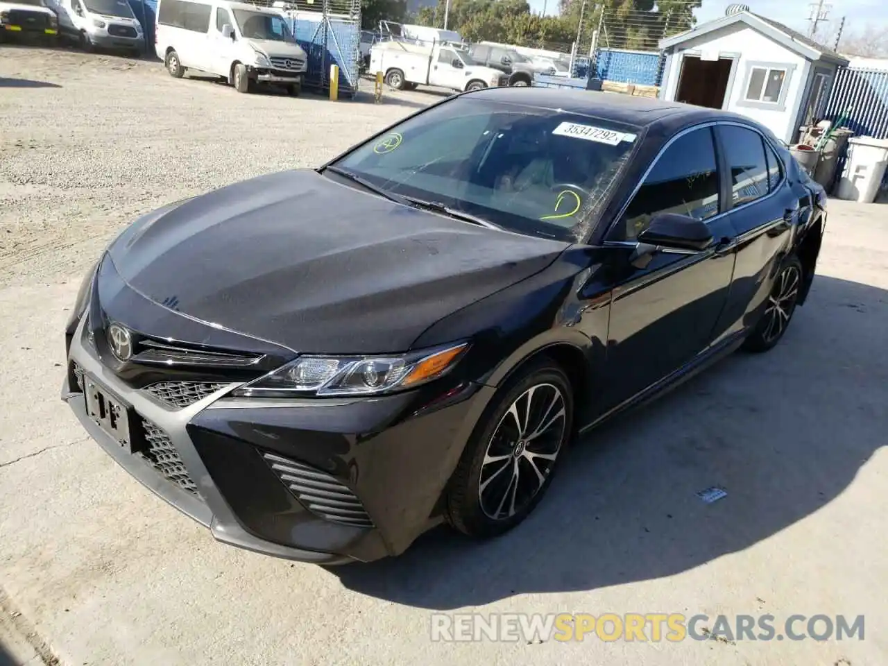 2 Photograph of a damaged car 4T1B11HK0KU687179 TOYOTA CAMRY 2019