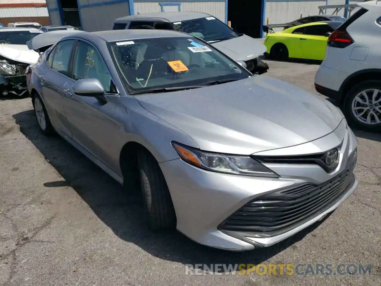 1 Photograph of a damaged car 4T1B11HK0KU691314 TOYOTA CAMRY 2019