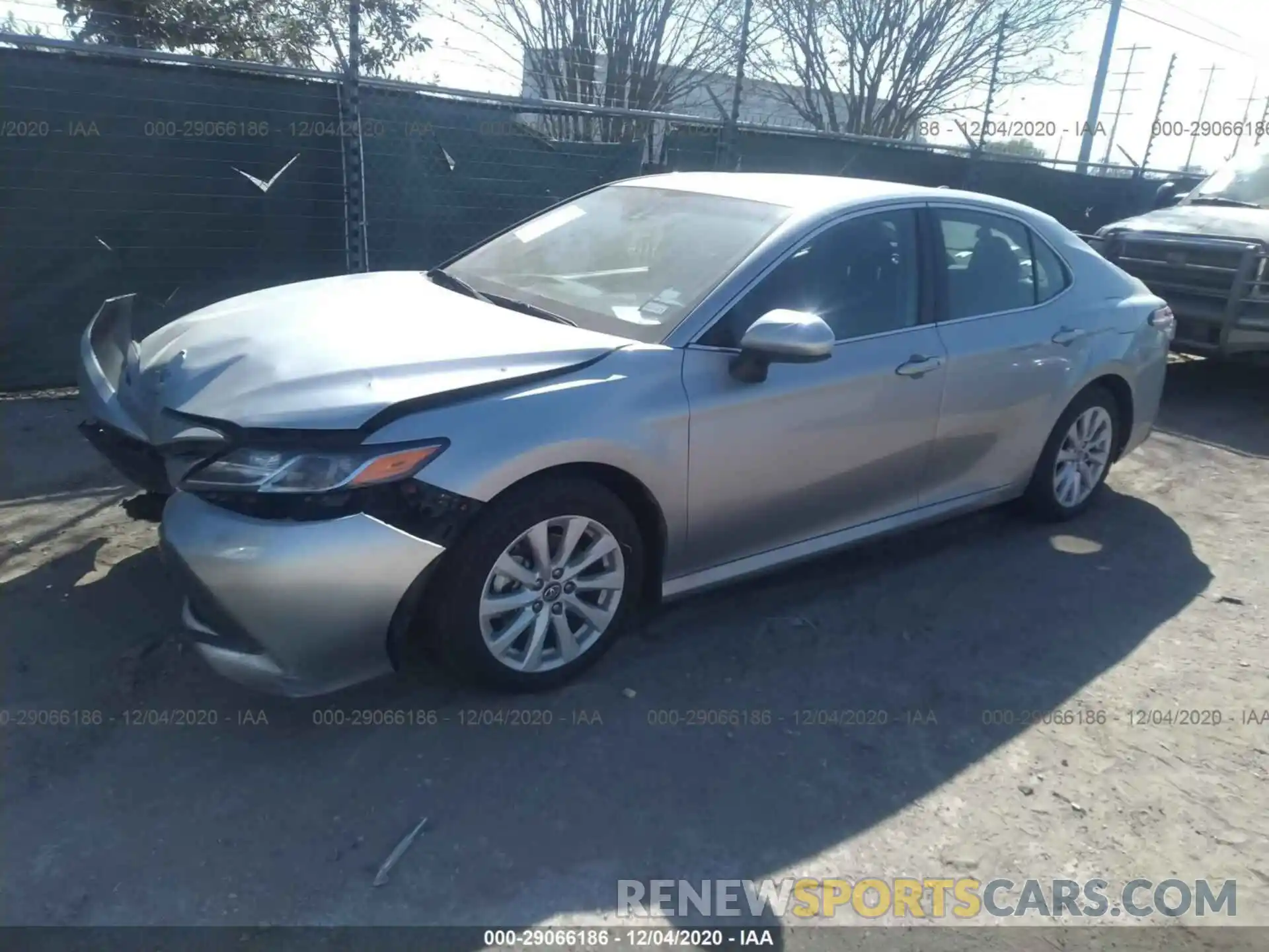 2 Photograph of a damaged car 4T1B11HK0KU694925 TOYOTA CAMRY 2019