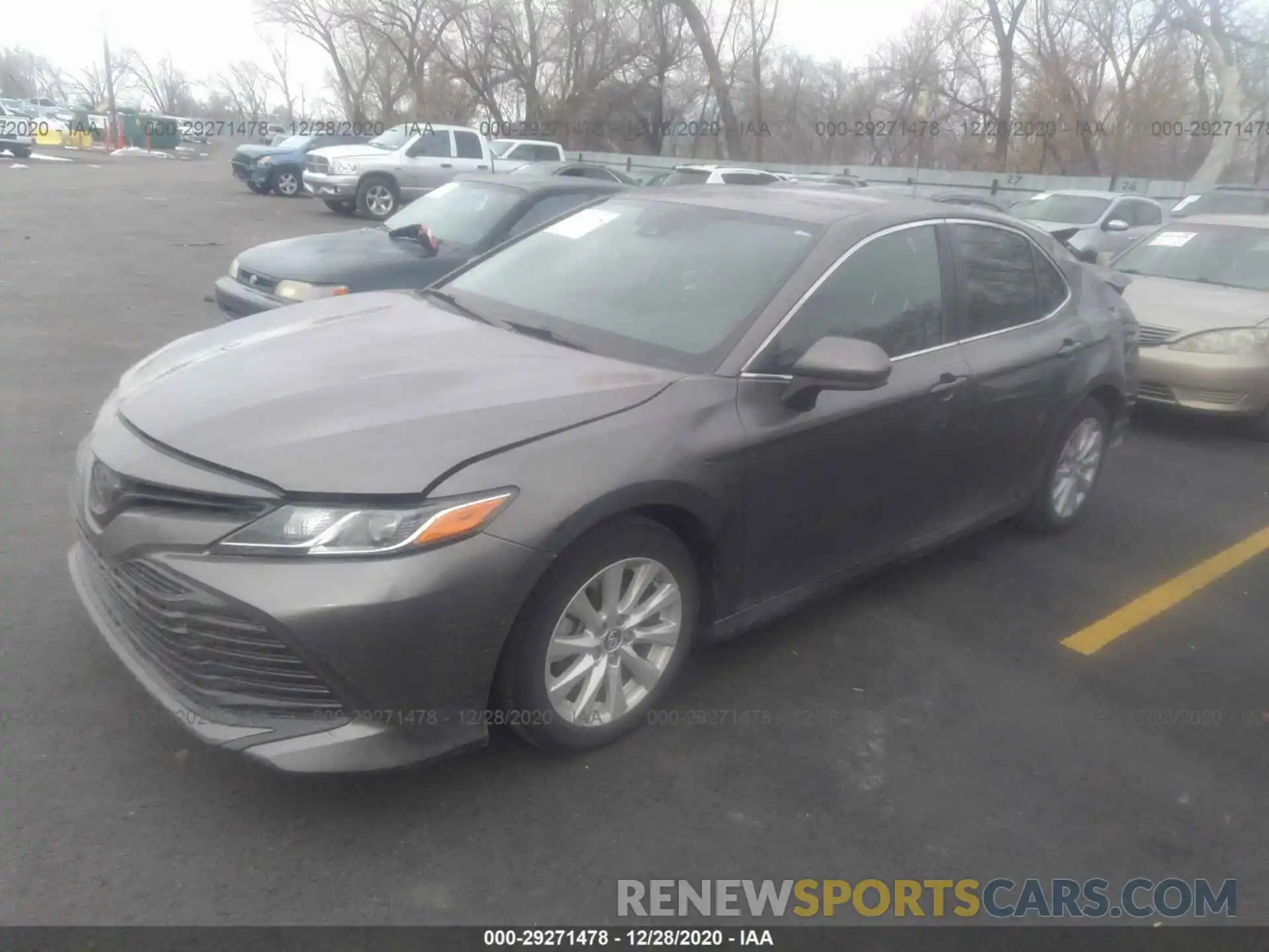 2 Photograph of a damaged car 4T1B11HK0KU697940 TOYOTA CAMRY 2019