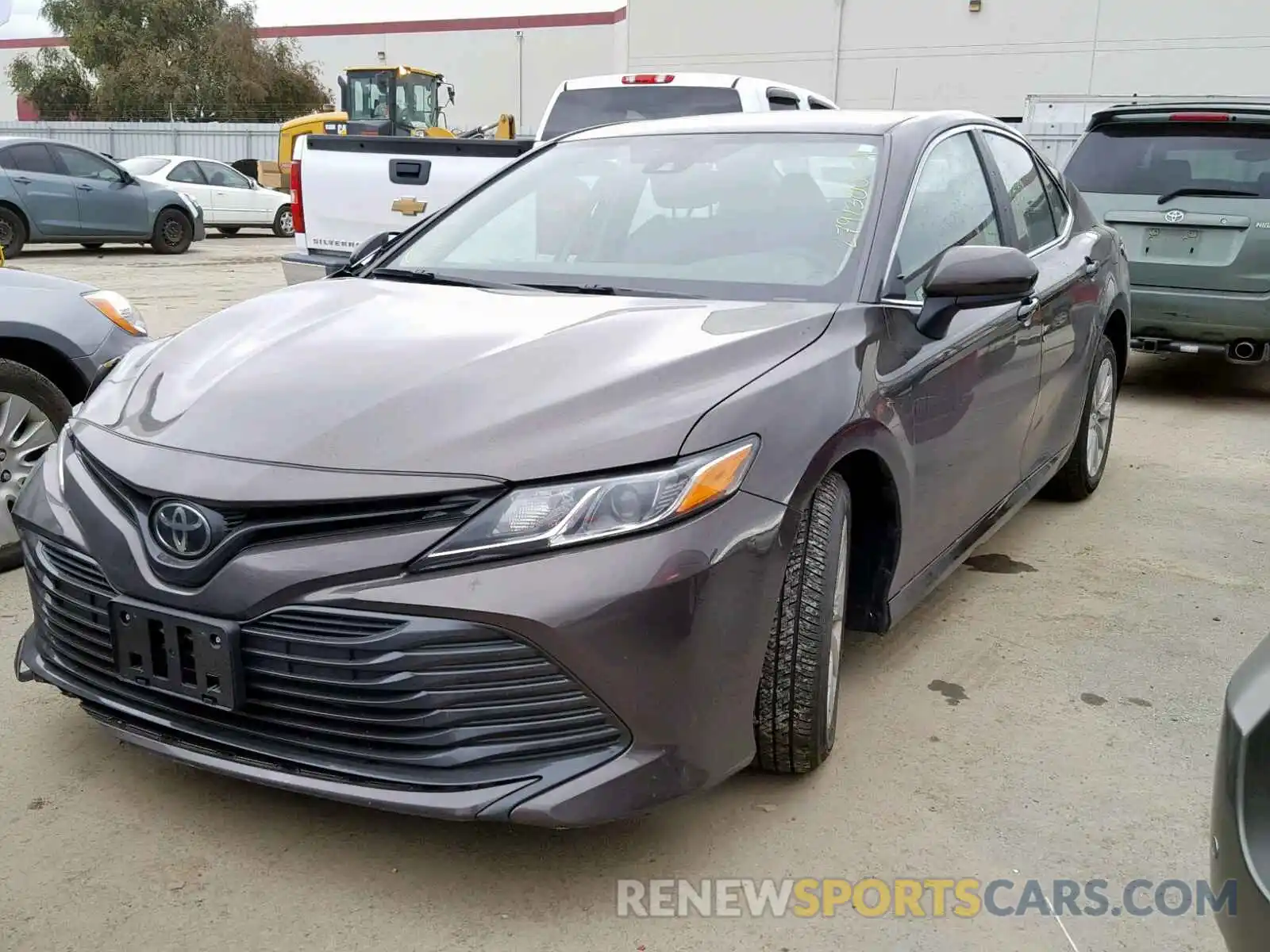 2 Photograph of a damaged car 4T1B11HK0KU698926 TOYOTA CAMRY 2019