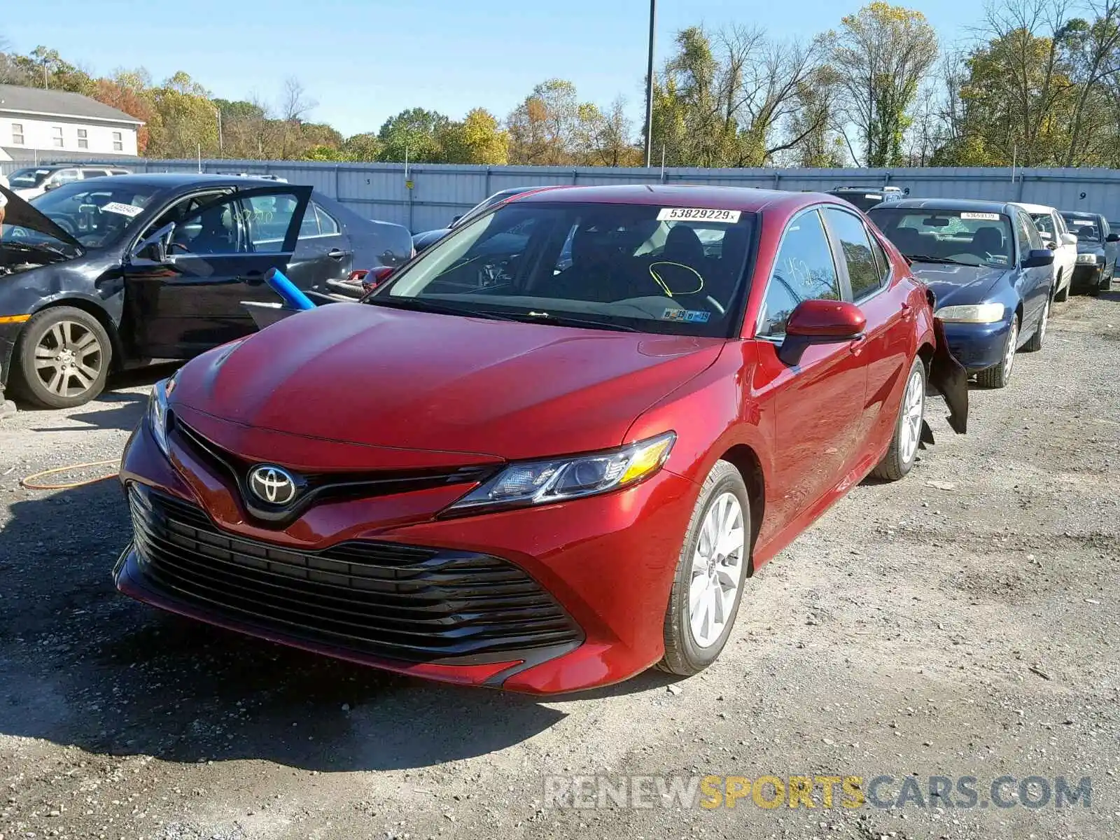 2 Photograph of a damaged car 4T1B11HK0KU699400 TOYOTA CAMRY 2019