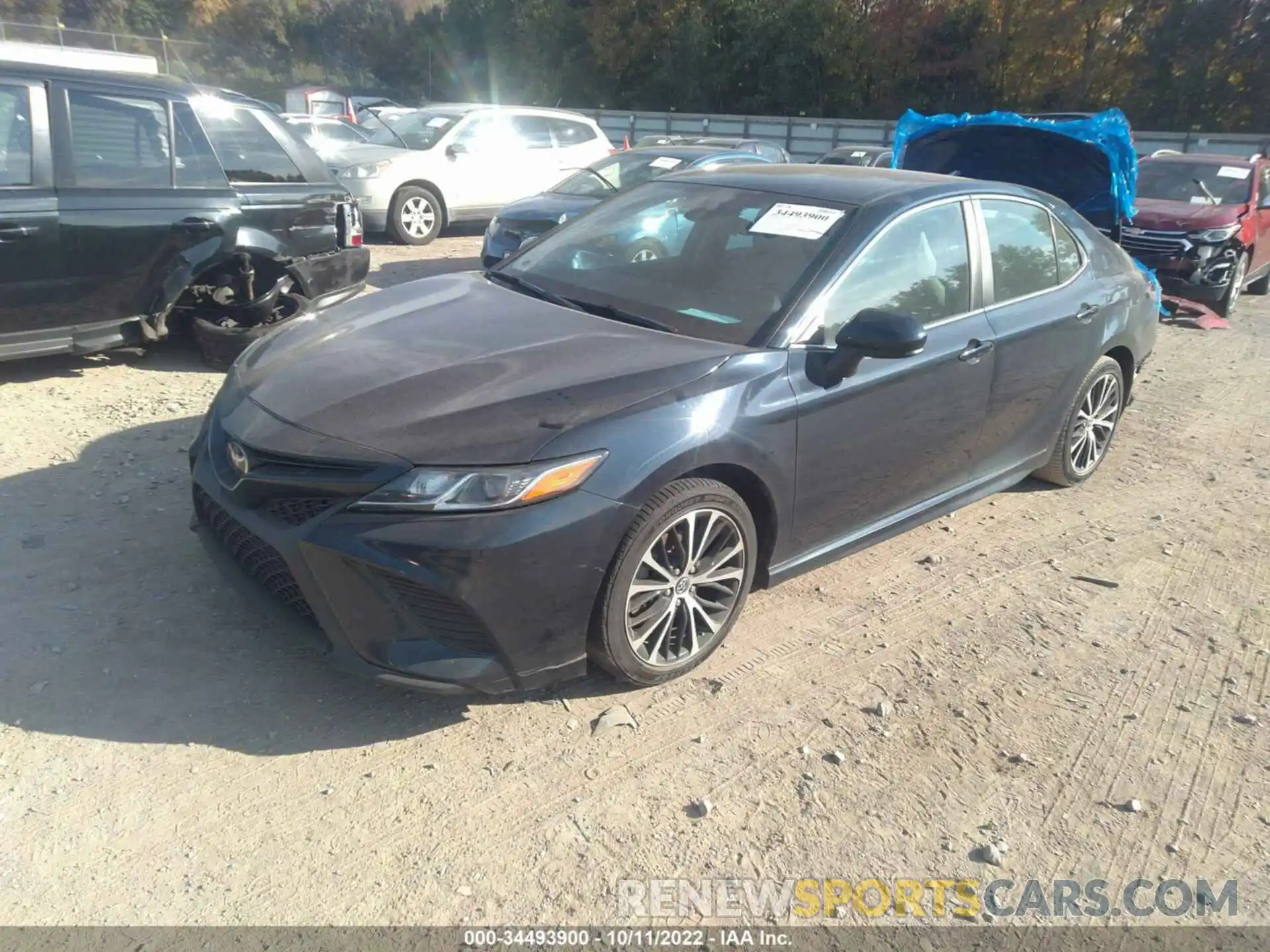 2 Photograph of a damaged car 4T1B11HK0KU700349 TOYOTA CAMRY 2019