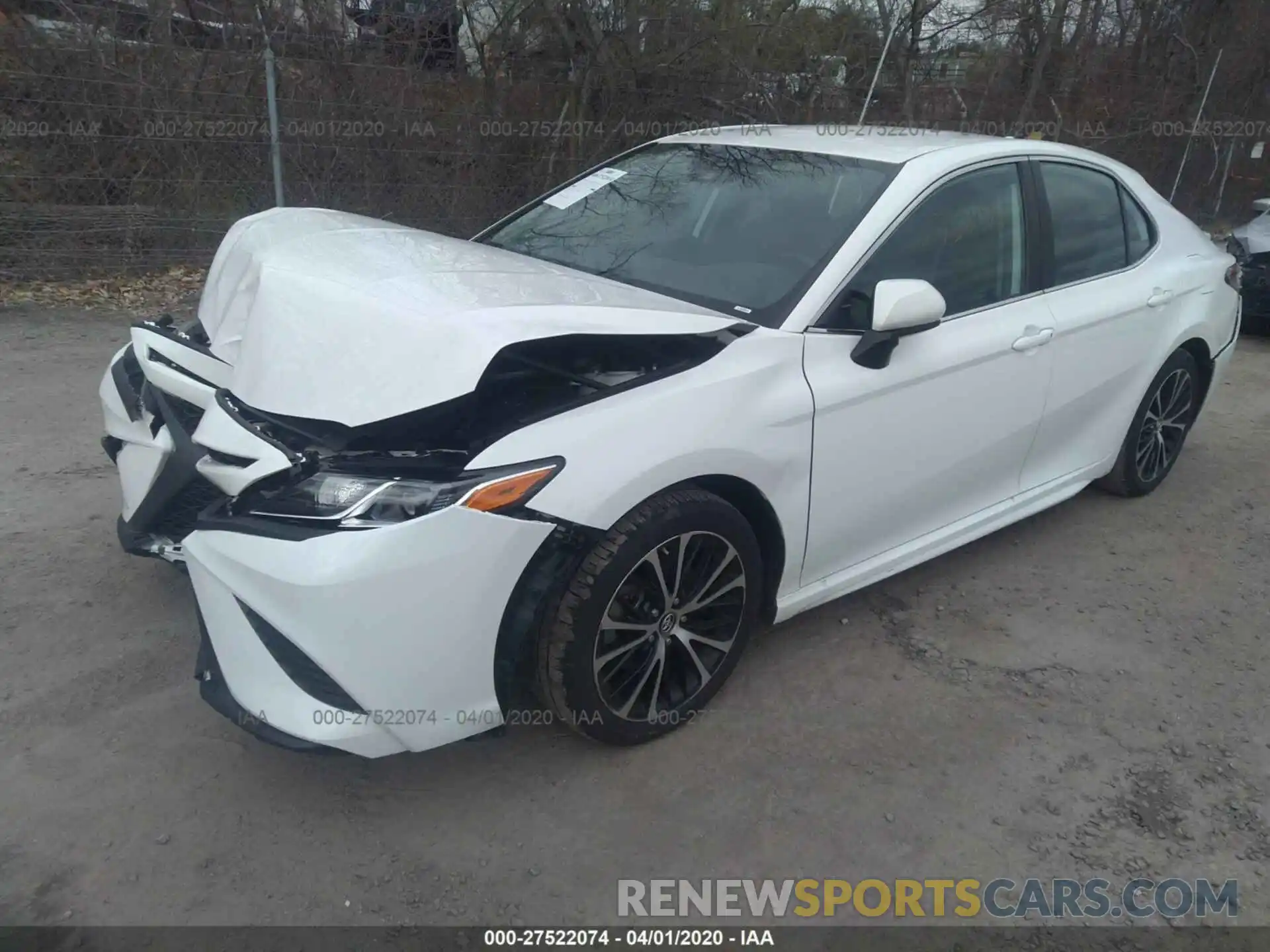 2 Photograph of a damaged car 4T1B11HK0KU701002 TOYOTA CAMRY 2019