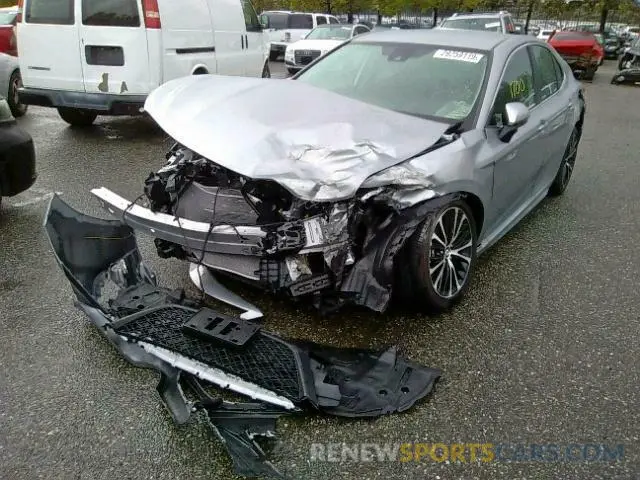 2 Photograph of a damaged car 4T1B11HK0KU701162 TOYOTA CAMRY 2019