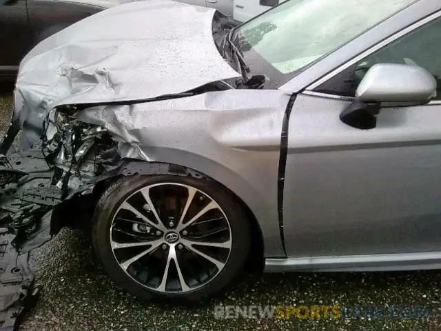 9 Photograph of a damaged car 4T1B11HK0KU701162 TOYOTA CAMRY 2019