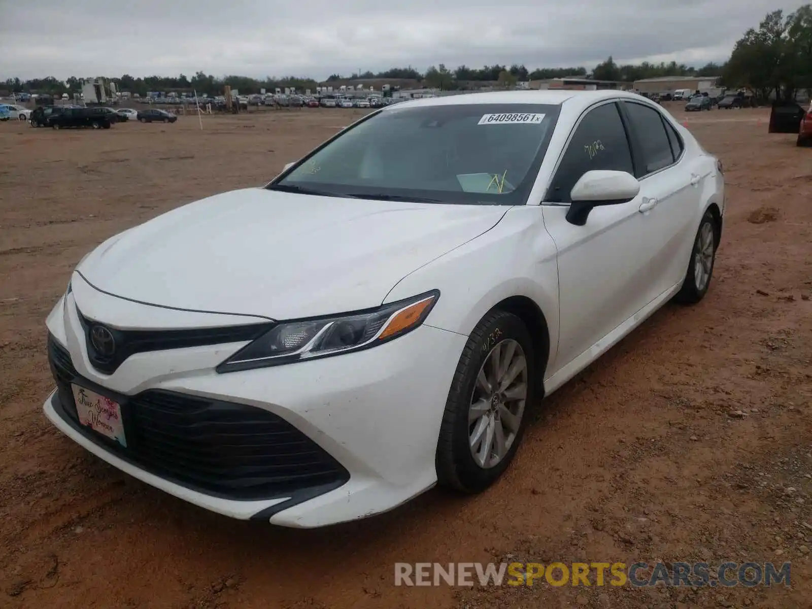 2 Photograph of a damaged car 4T1B11HK0KU703560 TOYOTA CAMRY 2019