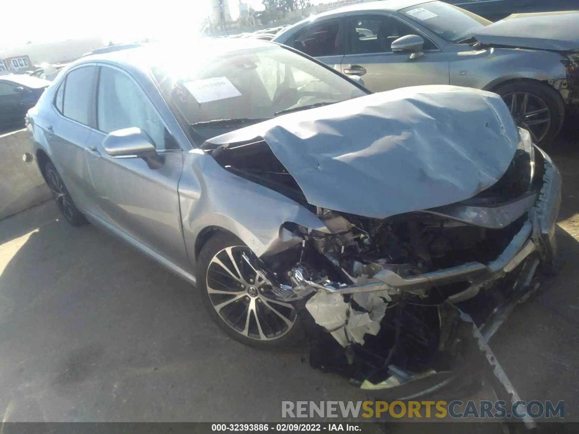 1 Photograph of a damaged car 4T1B11HK0KU704059 TOYOTA CAMRY 2019