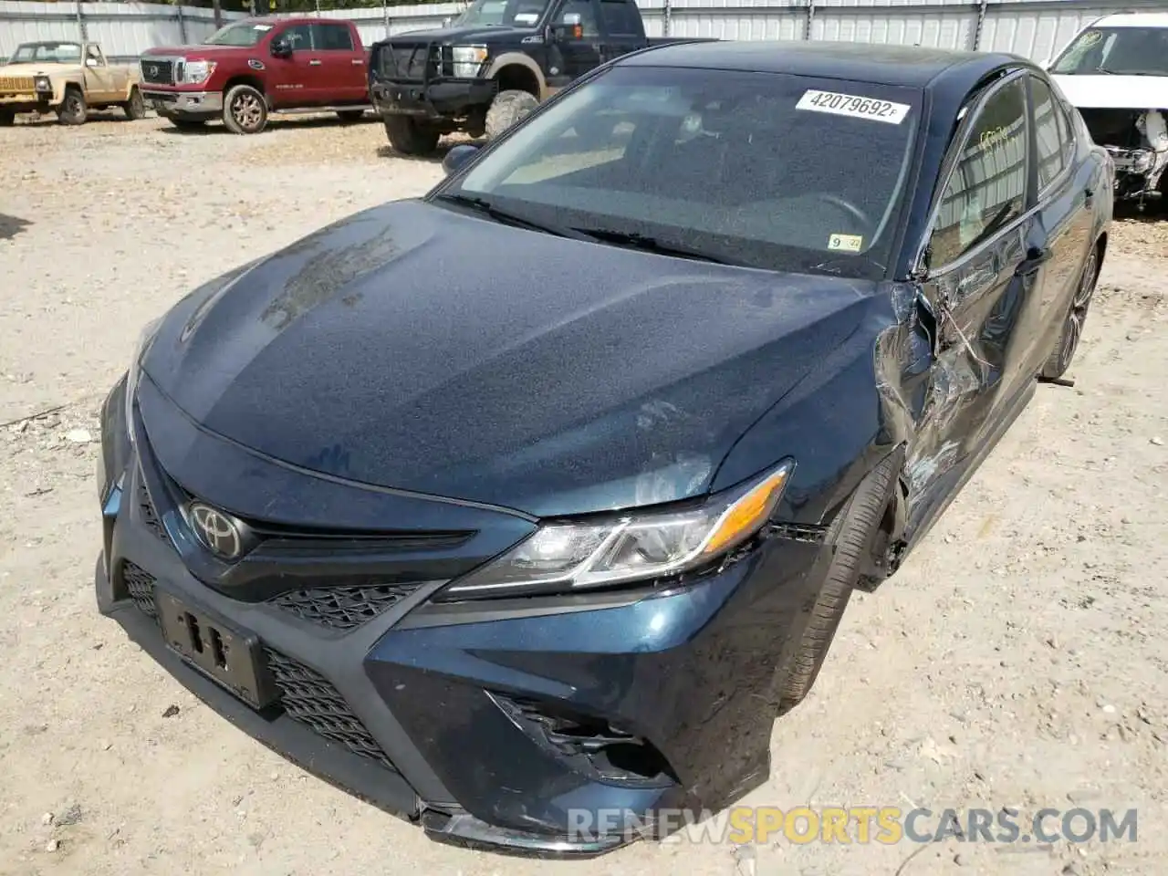 2 Photograph of a damaged car 4T1B11HK0KU705583 TOYOTA CAMRY 2019