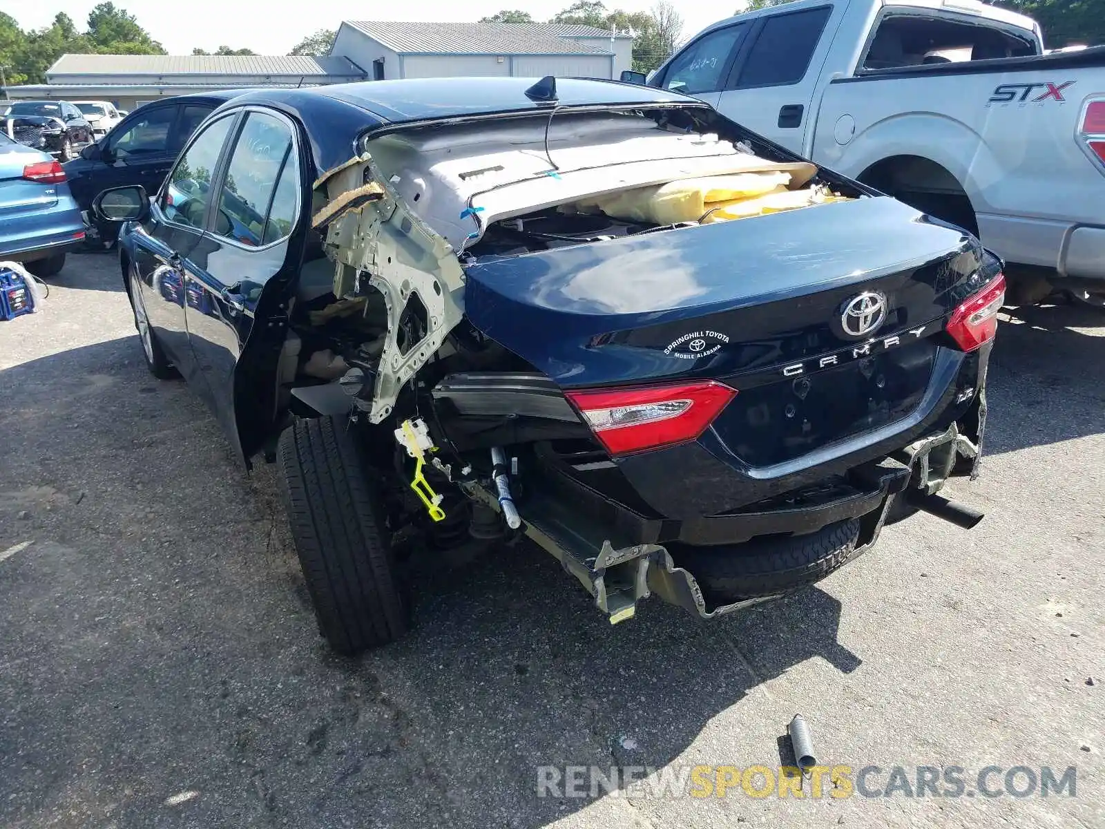 3 Photograph of a damaged car 4T1B11HK0KU705874 TOYOTA CAMRY 2019