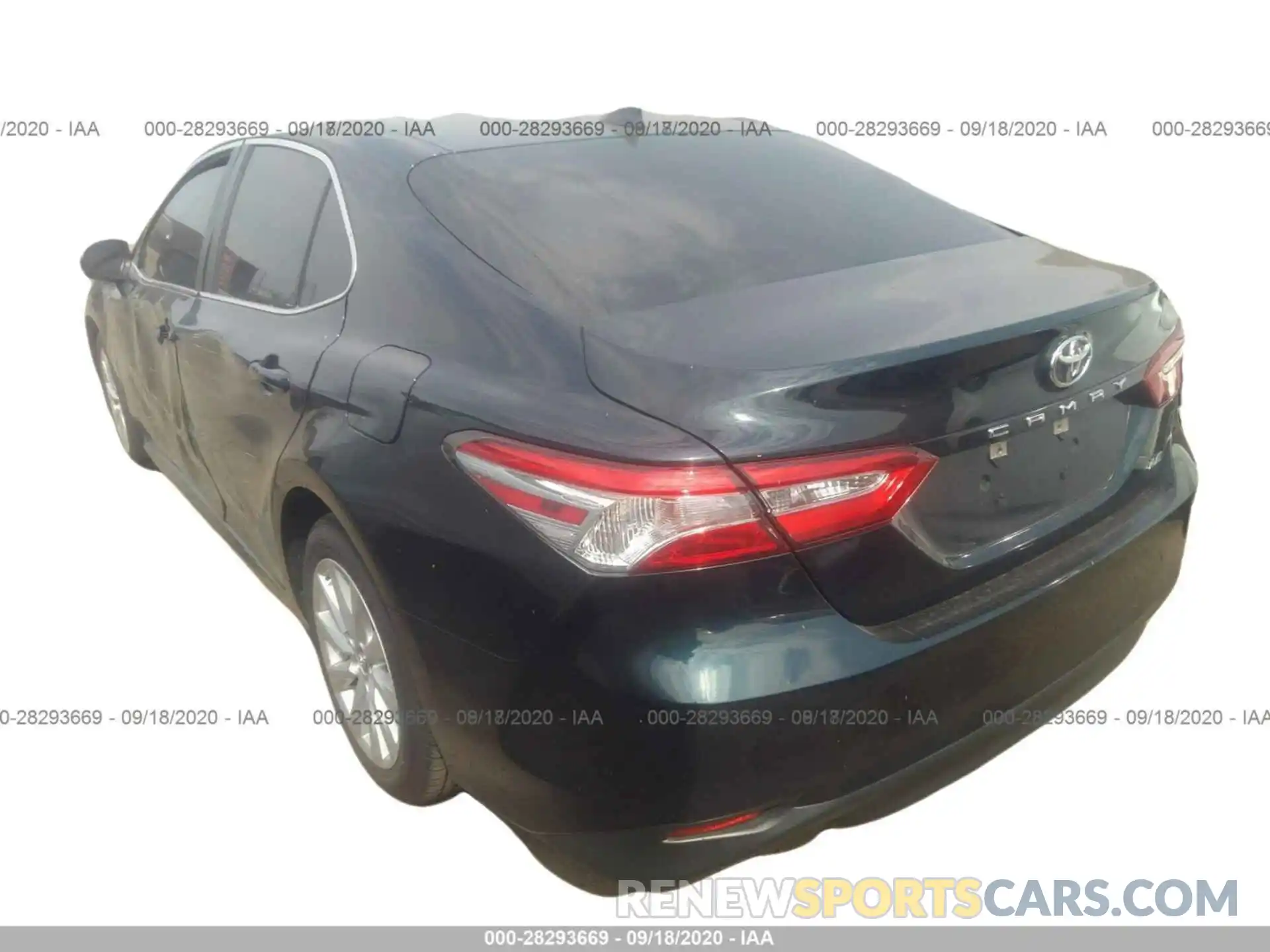 3 Photograph of a damaged car 4T1B11HK0KU706037 TOYOTA CAMRY 2019