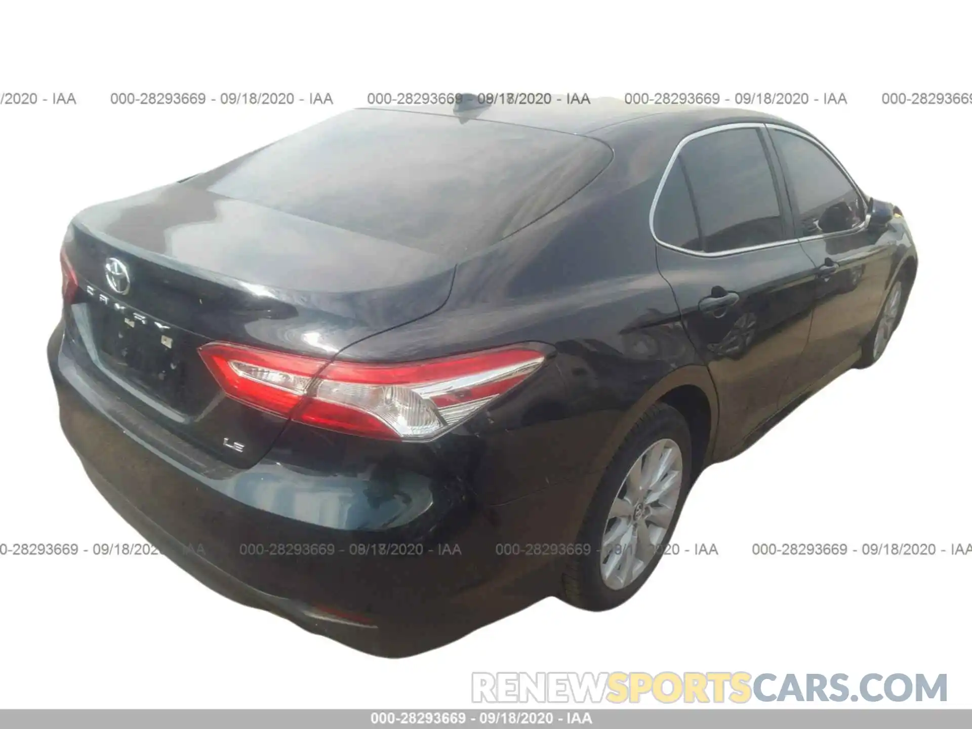 4 Фотография поврежденного автомобиля 4T1B11HK0KU706037 TOYOTA CAMRY 2019